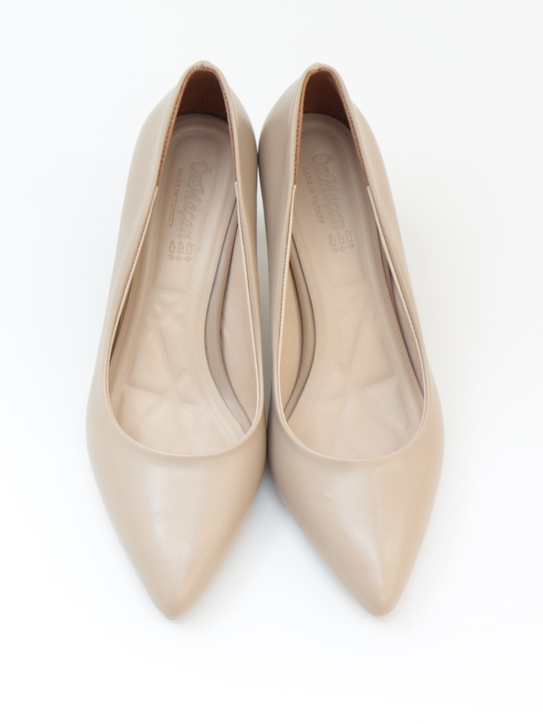 Nesil Shoes Özma 7021 Ten Topuklu Kadın Stiletto