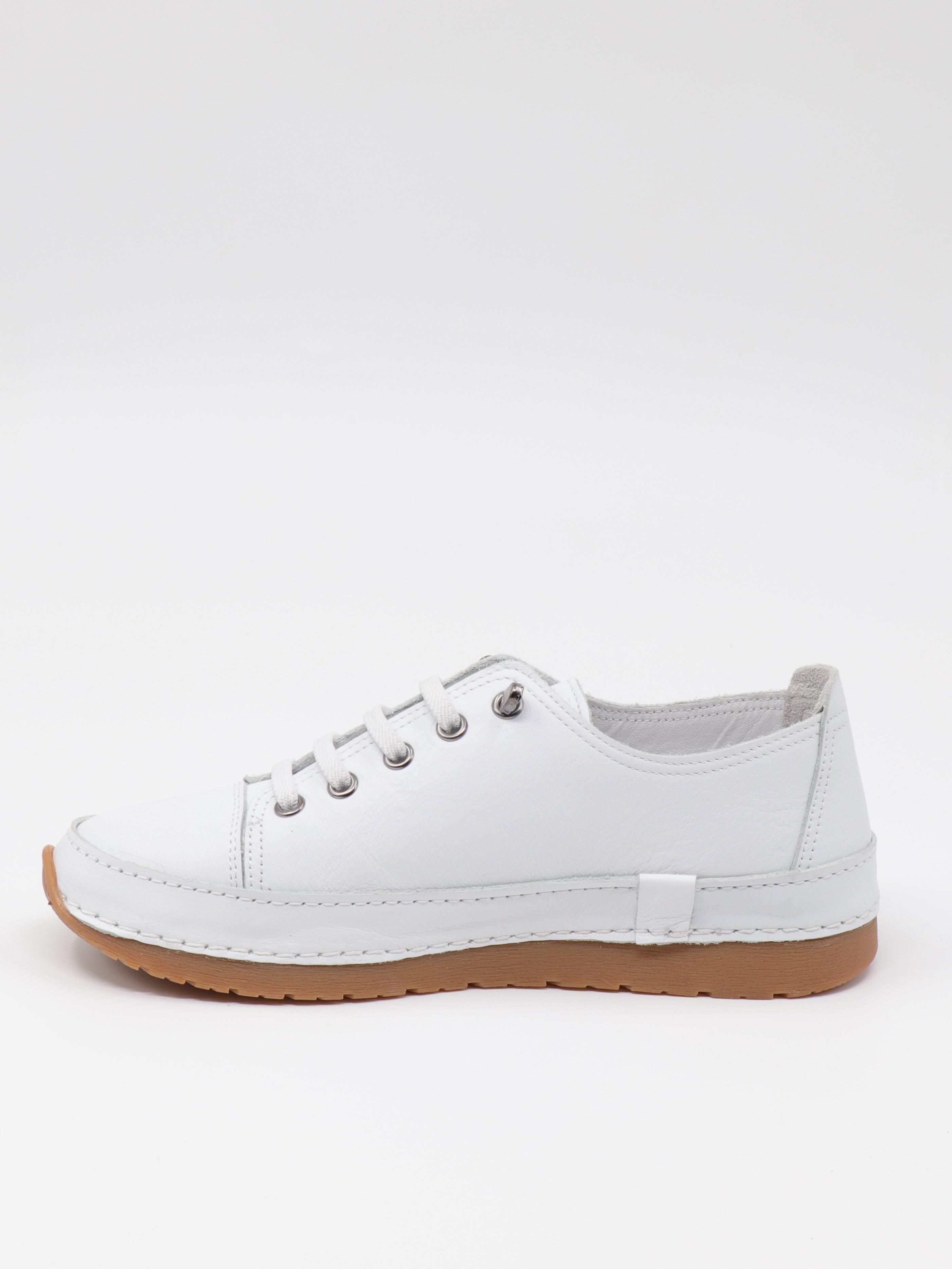 Nesil Shoes Spil Rc1 Beyaz Hakiki Deri Kadın Ayakkabı