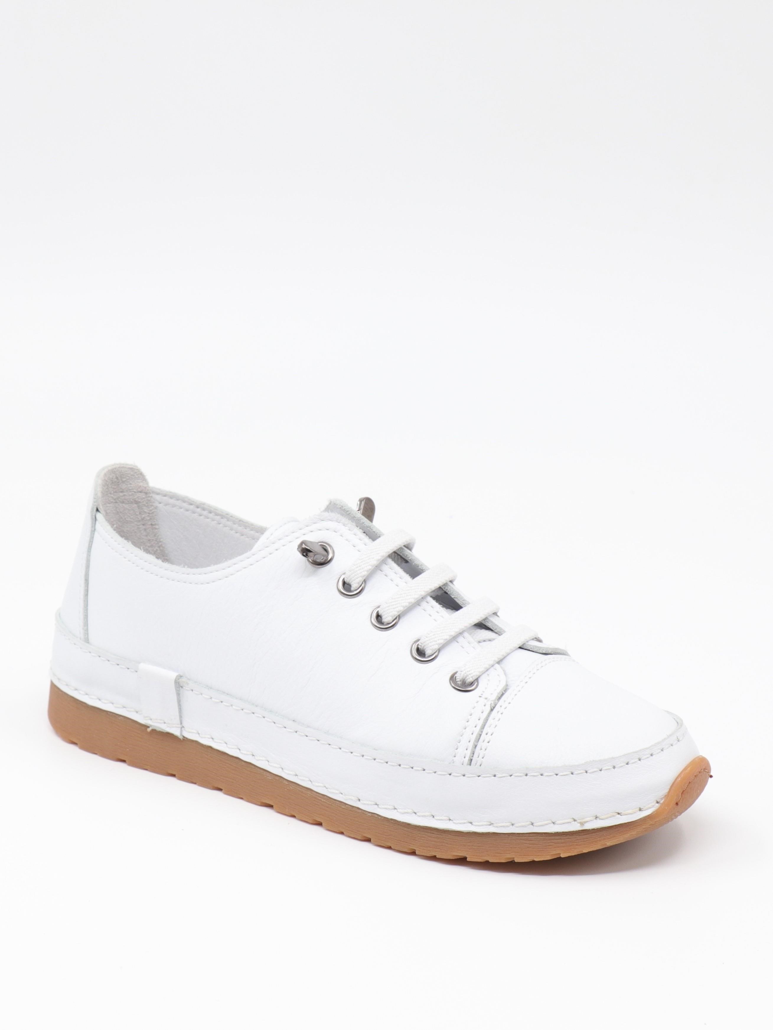 Nesil Shoes Spil Rc1 Beyaz Hakiki Deri Kadın Ayakkabı
