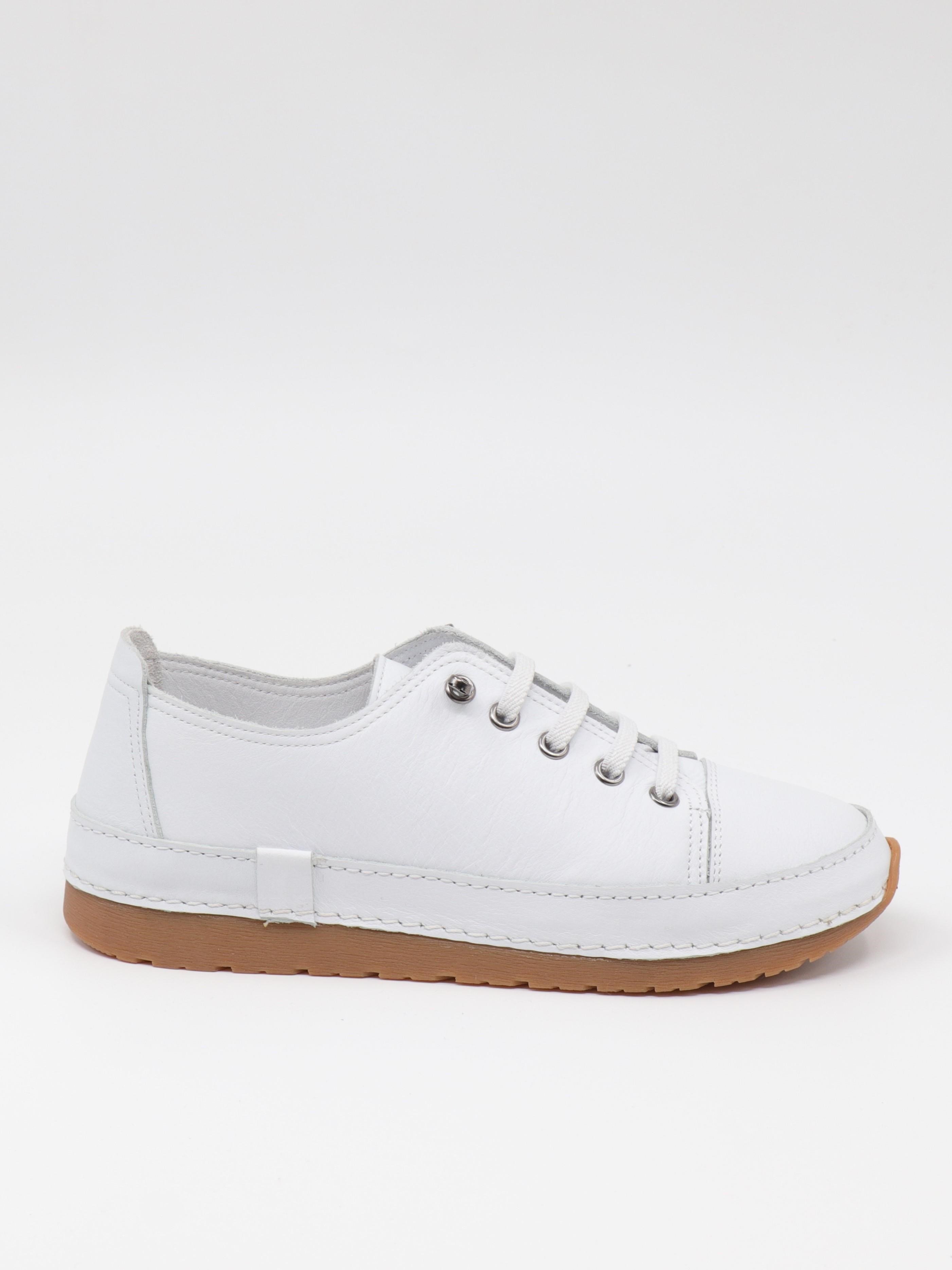 Nesil Shoes Spil Rc1 Beyaz Hakiki Deri Kadın Ayakkabı
