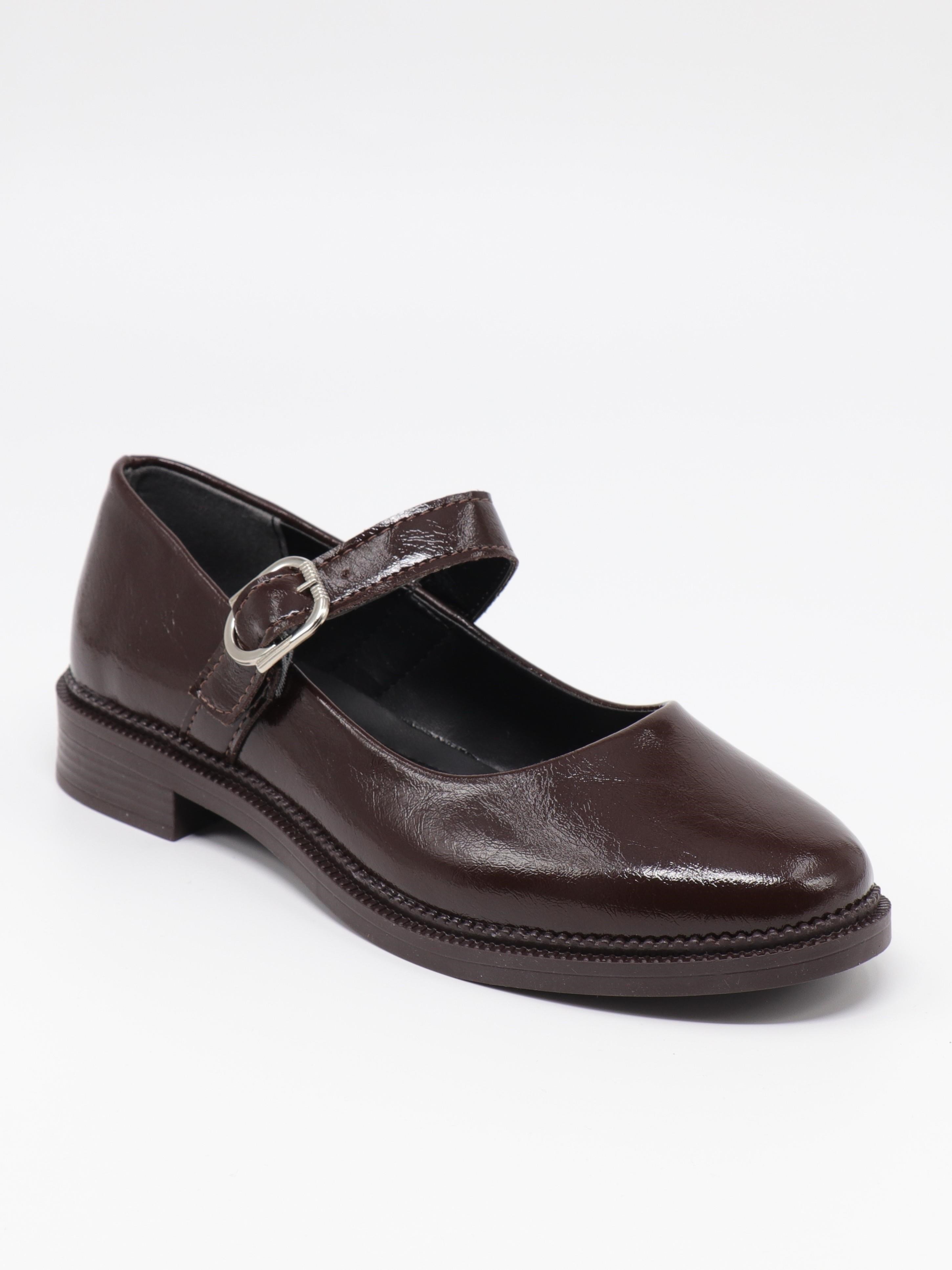 Nesil Shoes Süha 250 Khv Krşk Rgn Tokalı Balerin Kadın Babet