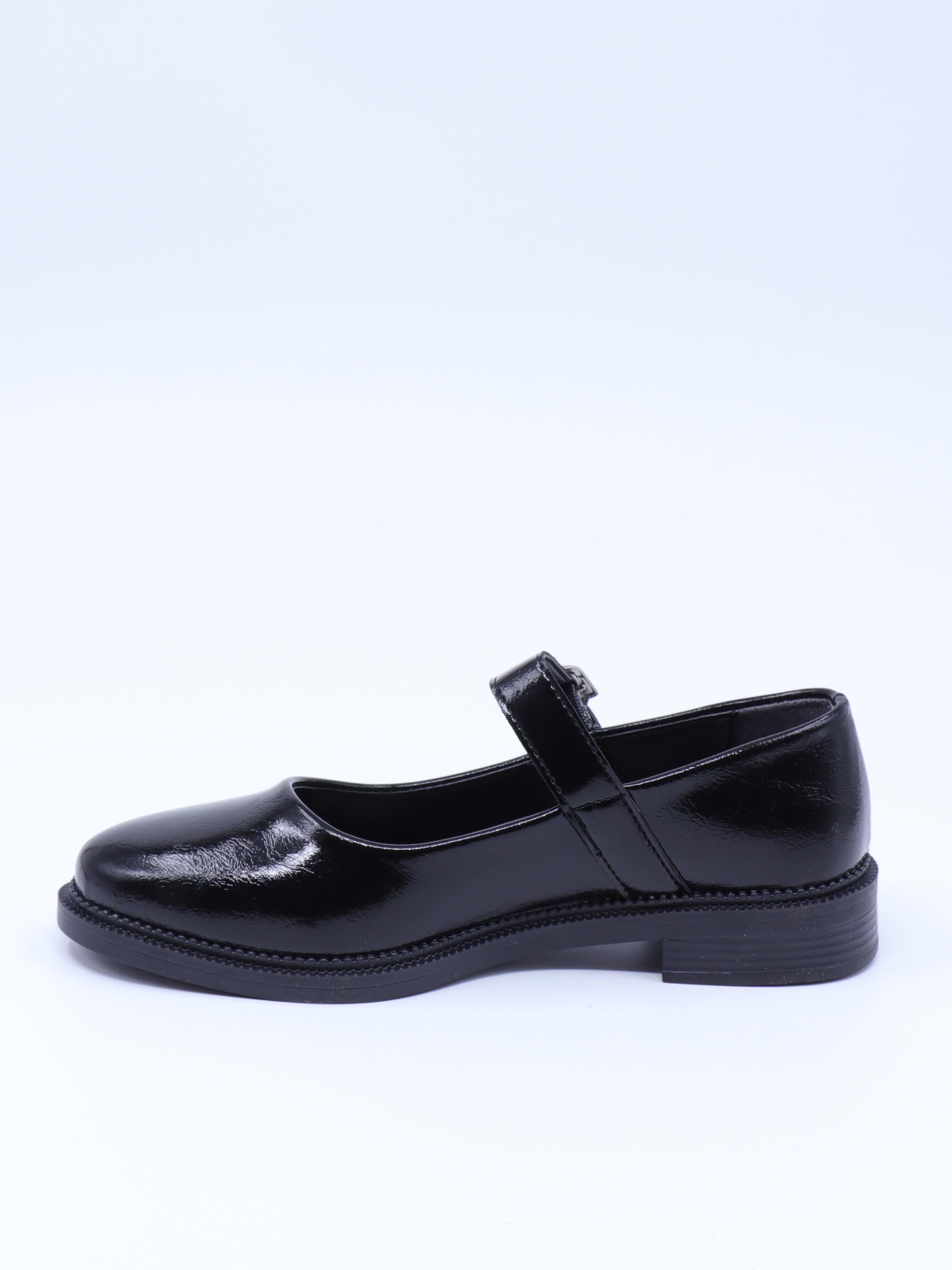 Nesil Shoes Süha 250 Syh Krşk Rgn Tokalı Balerin Kadın Babet