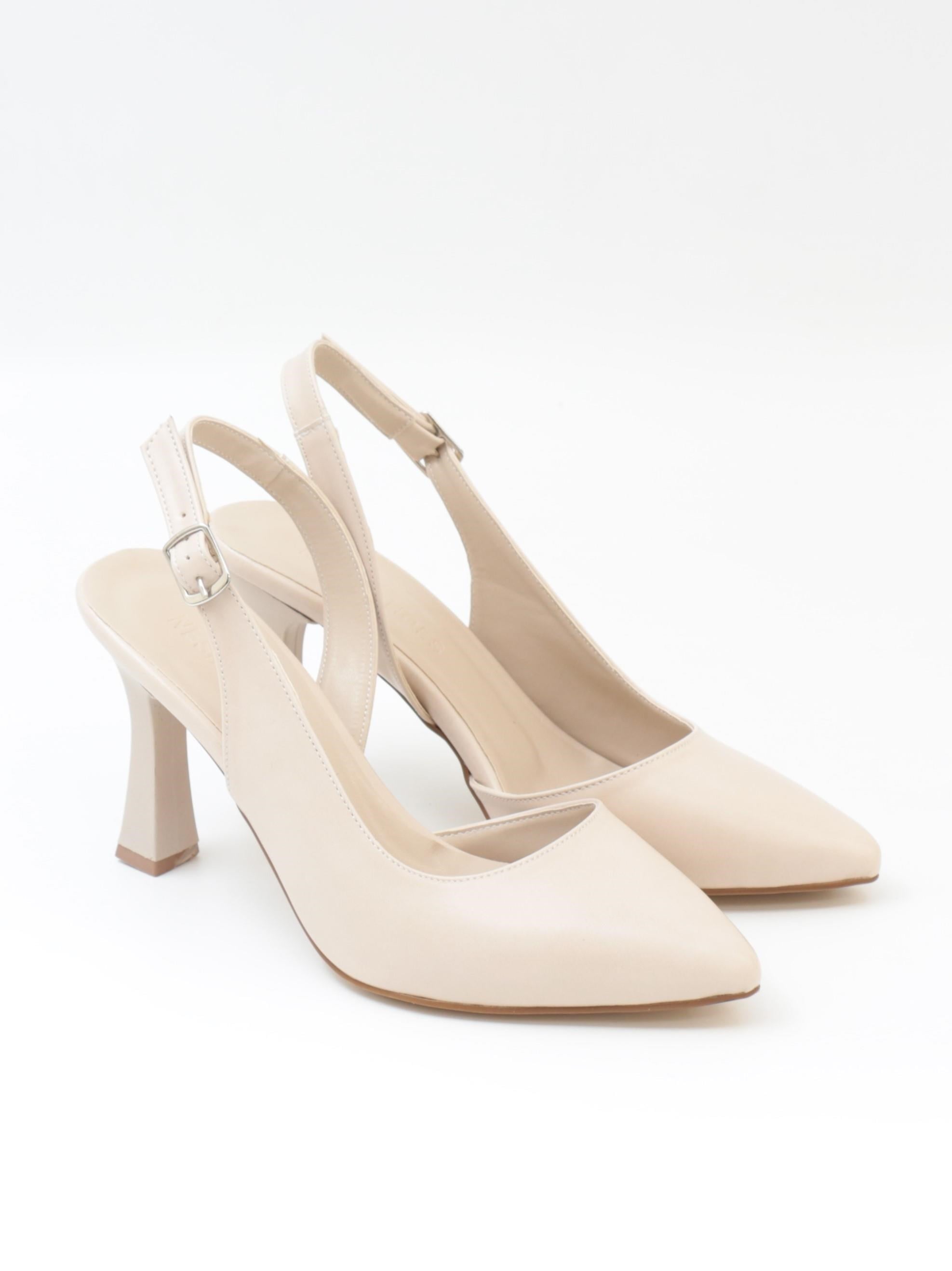 Nesil Shoes Tam 181 Ten Topuklu Kadın Sandalet