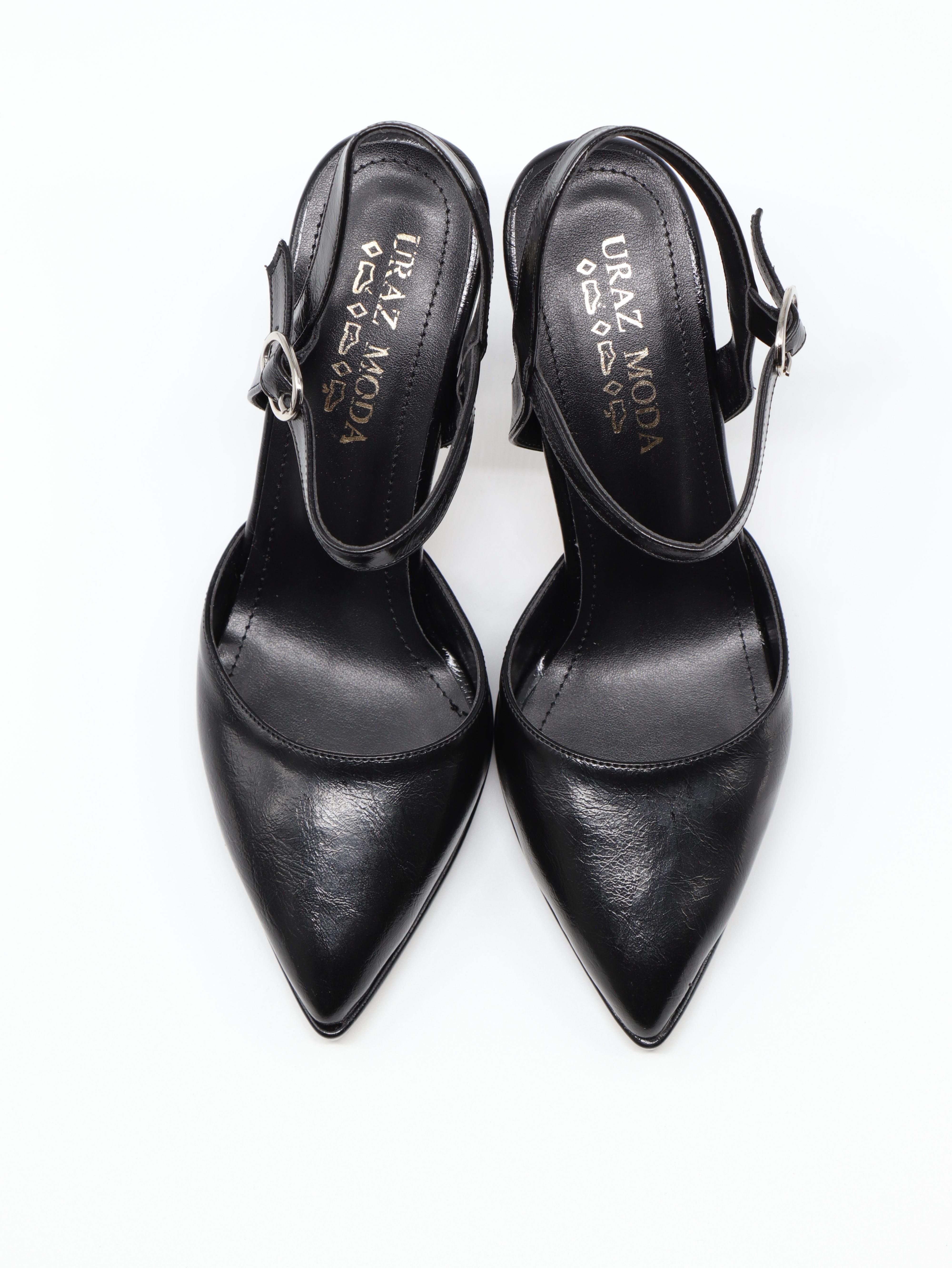 Nesil Shoes Uraz 775 Syh Krşk Rgn Arkası Açık Topuklu Kadın Ayakkabı
