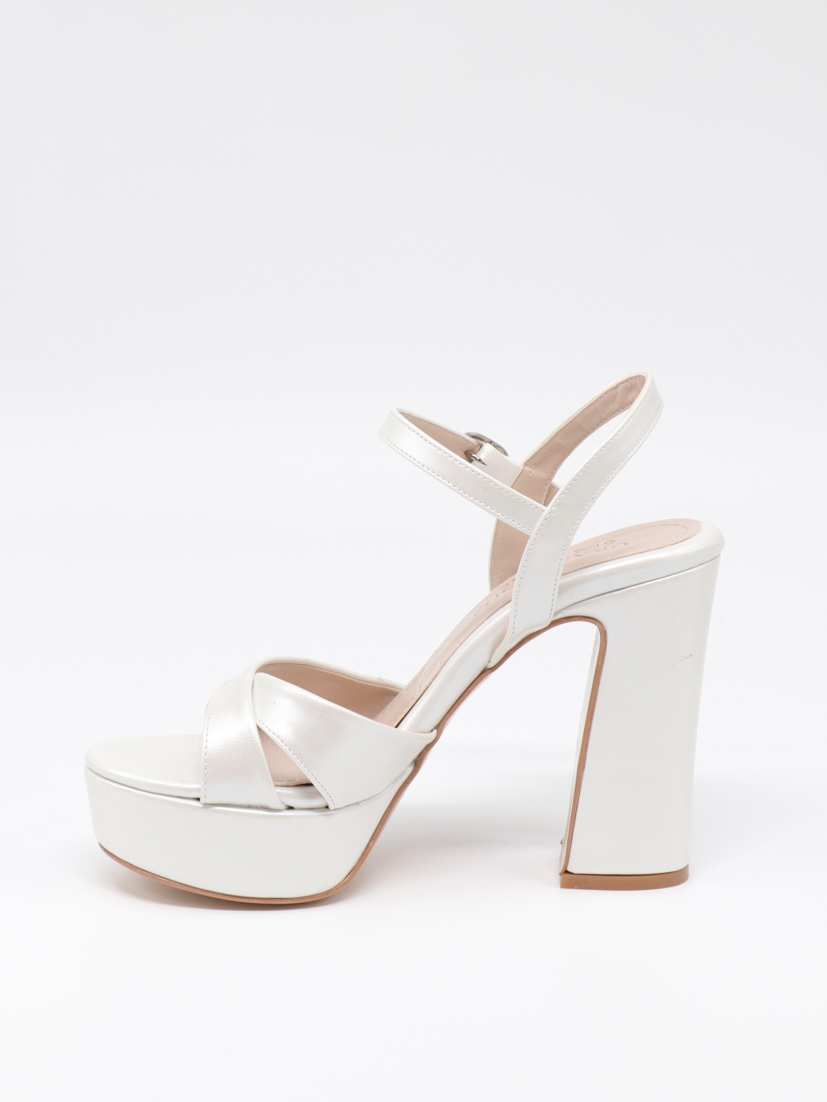 Nesil Shoes Uraz 795 Sedef Platform Kadın Sandalet