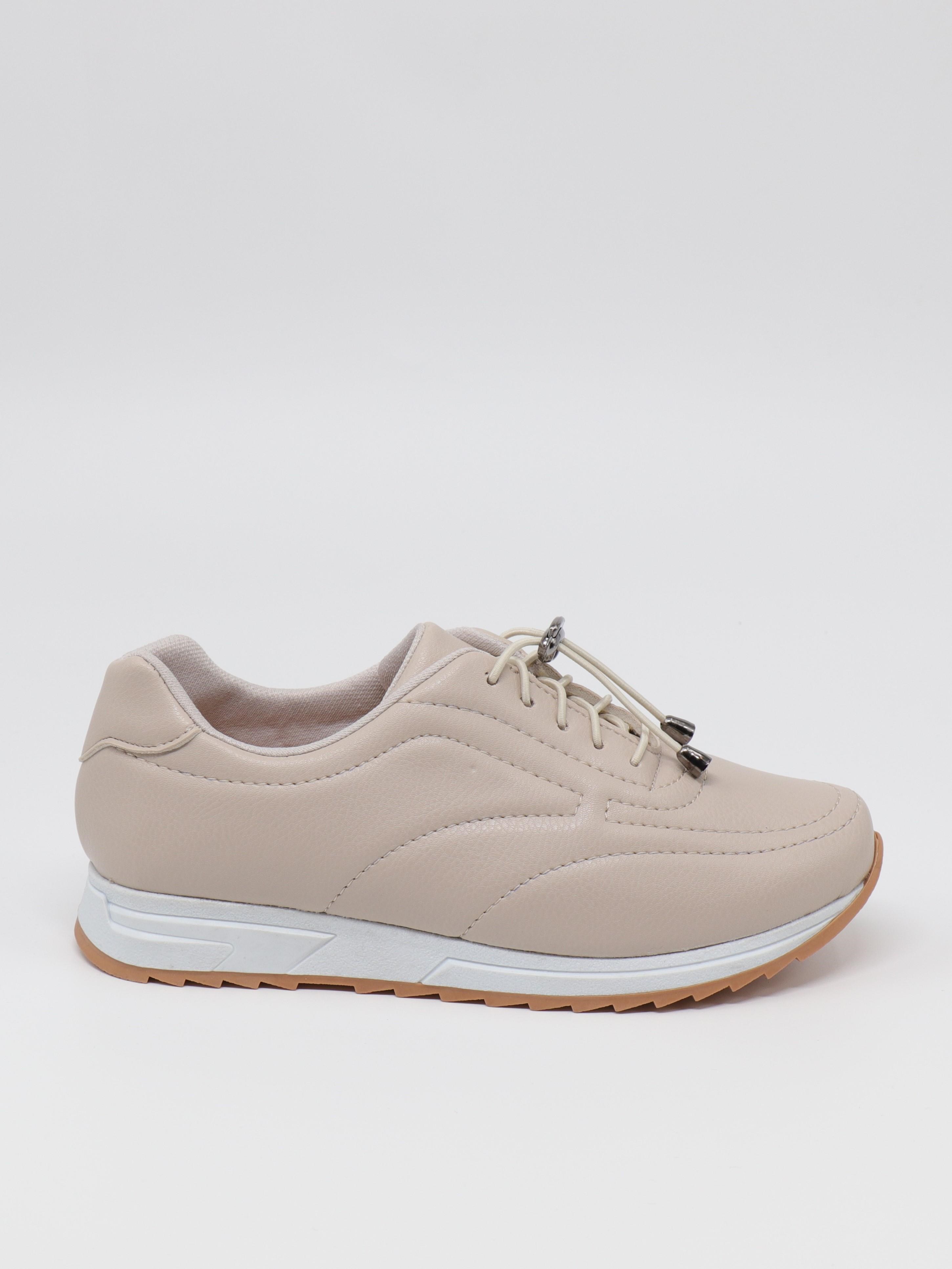 Nesil Shoes Wiss 1120 Bej Anatomik Kadın Sneakers
