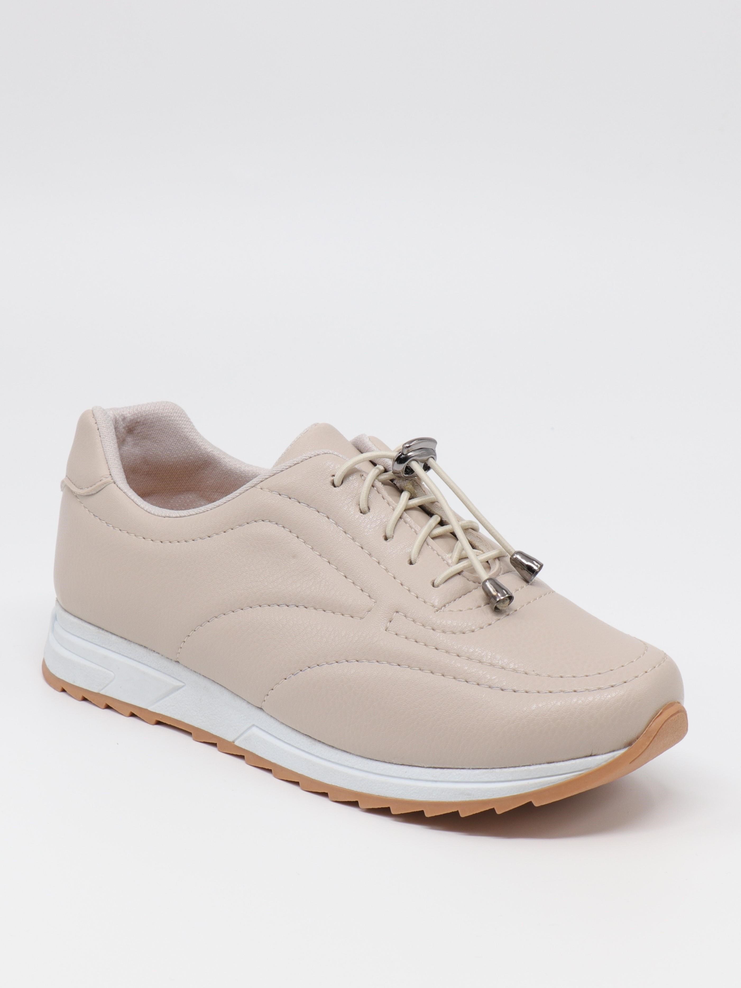 Nesil Shoes Wiss 1120 Bej Anatomik Kadın Sneakers