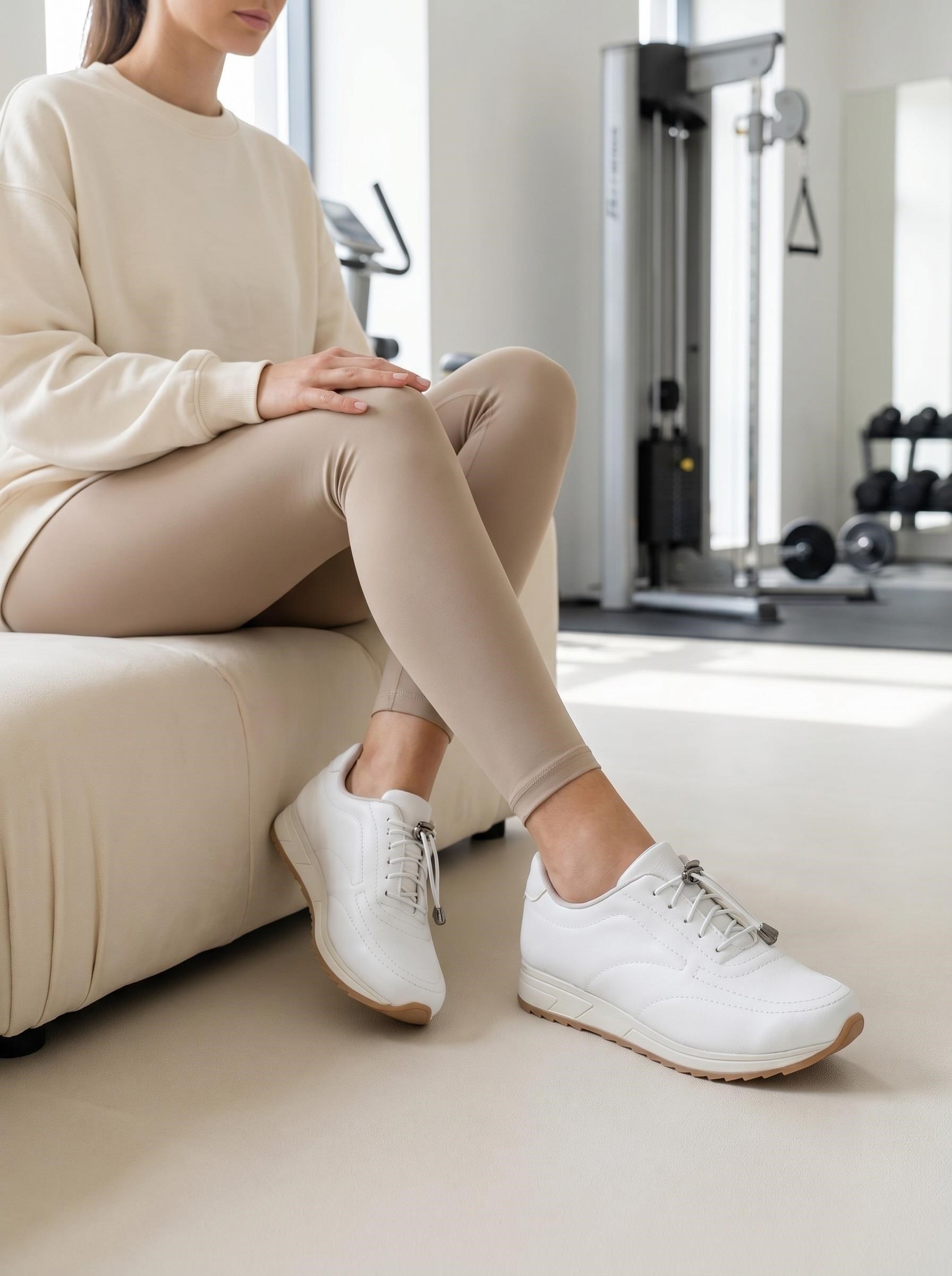Nesil Shoes Wiss 1120 Beyaz Anatomik Kadın Sneakers