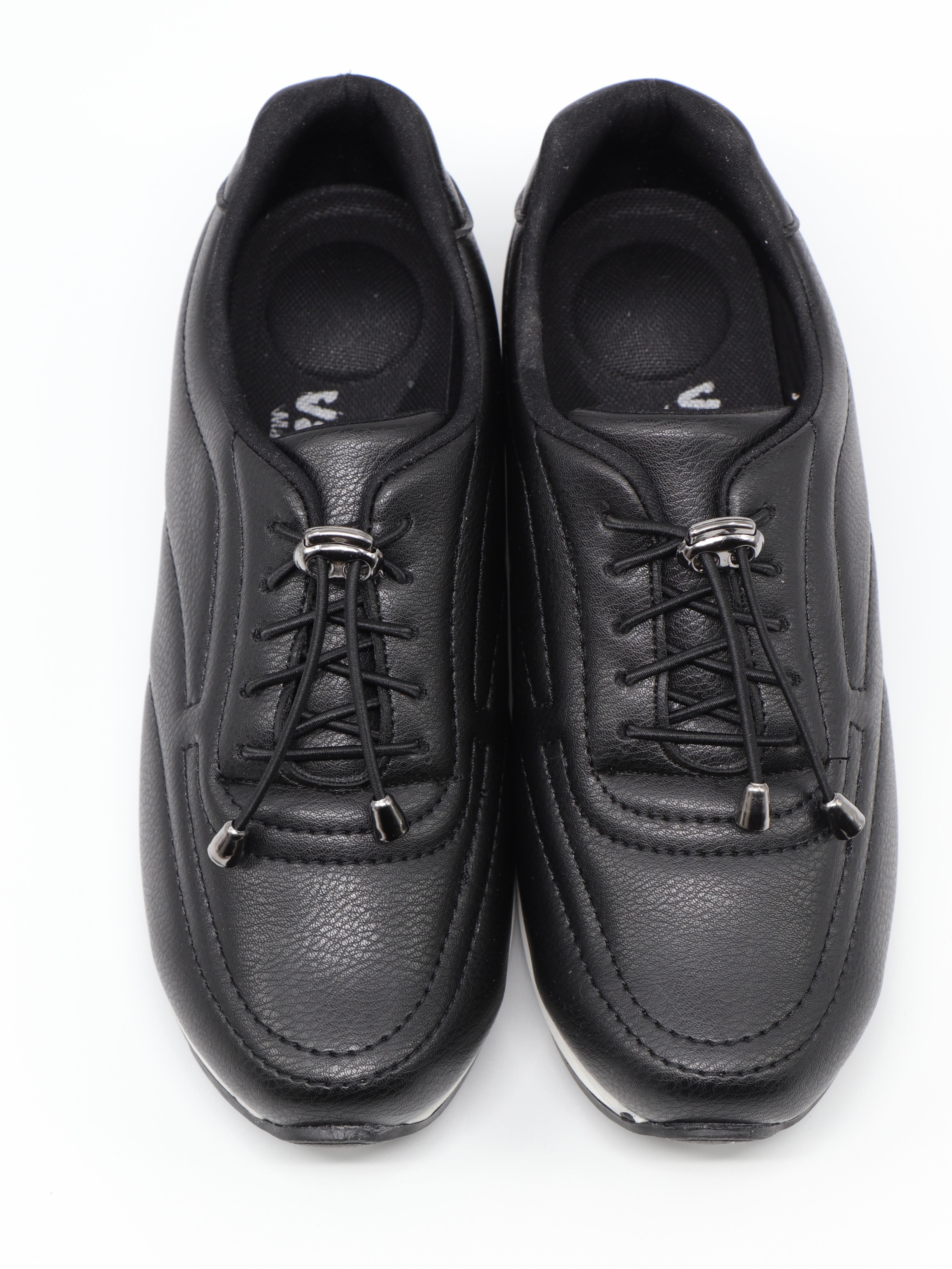 Nesil Shoes Wiss 1120 Siyah Anatomik Kadın Sneakers