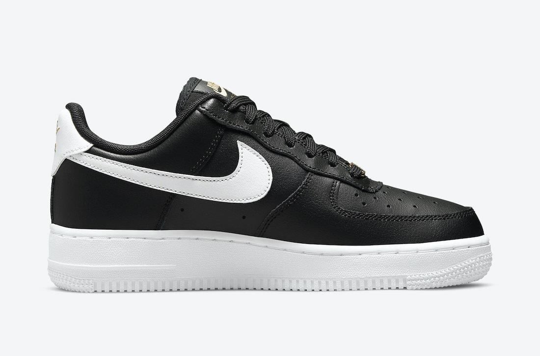 Nike Air Force 1 '07 Black Gold Cz0270 001 Erkek Sneaker