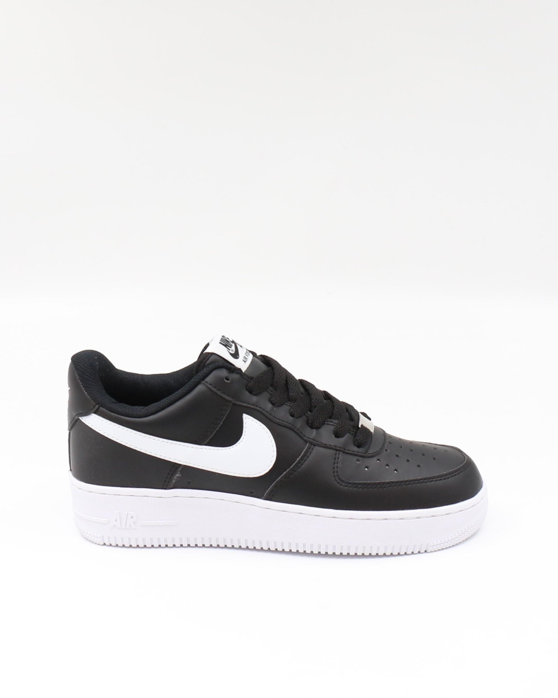 Nike Air Force 1 '07 Black White CJ0952 001 Çocuk Sneaker