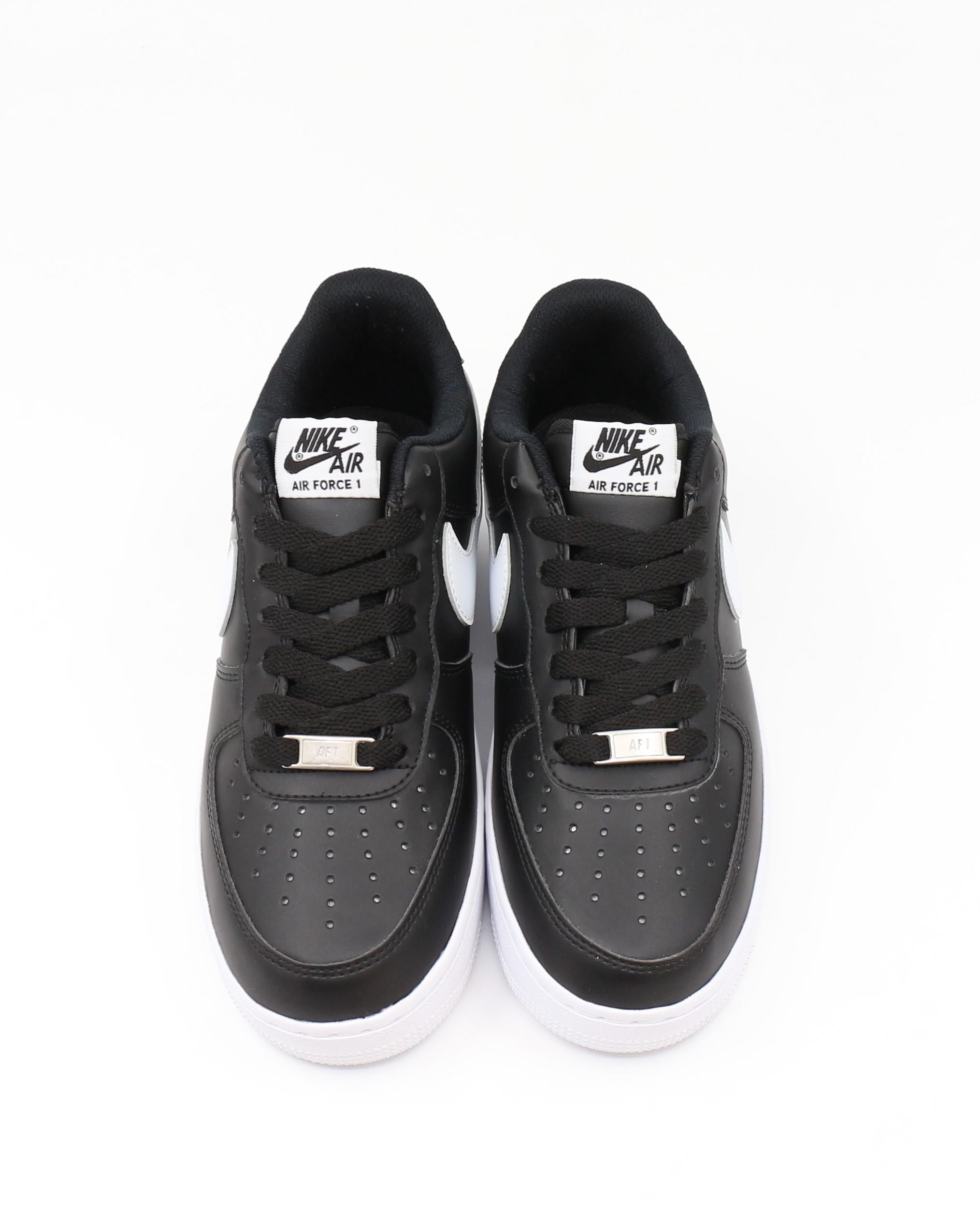 Nike Air Force 1 '07 Black White CJ0952 001 Çocuk Sneaker