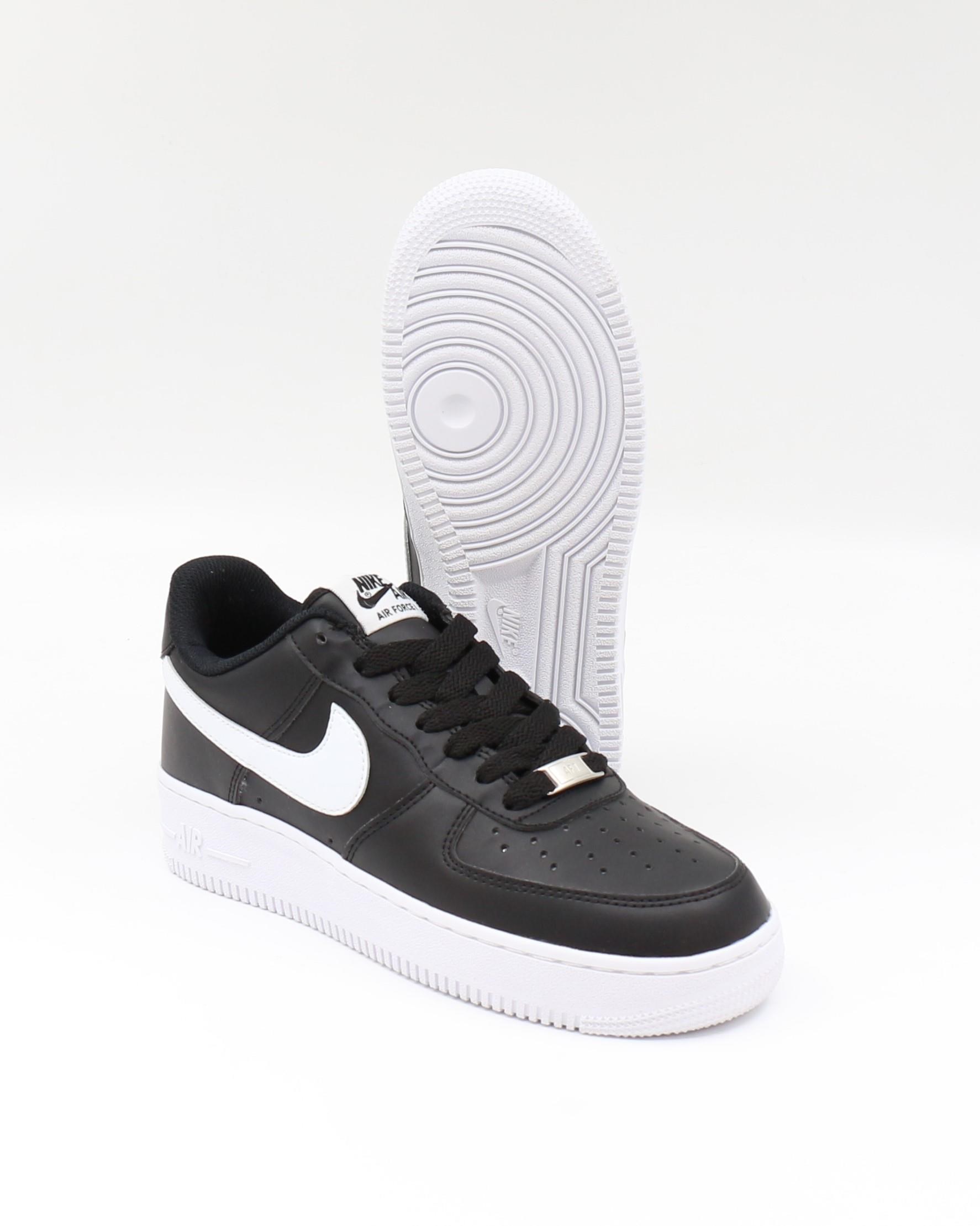 Nike Air Force 1 '07 Black White CJ0952 001 Çocuk Sneaker