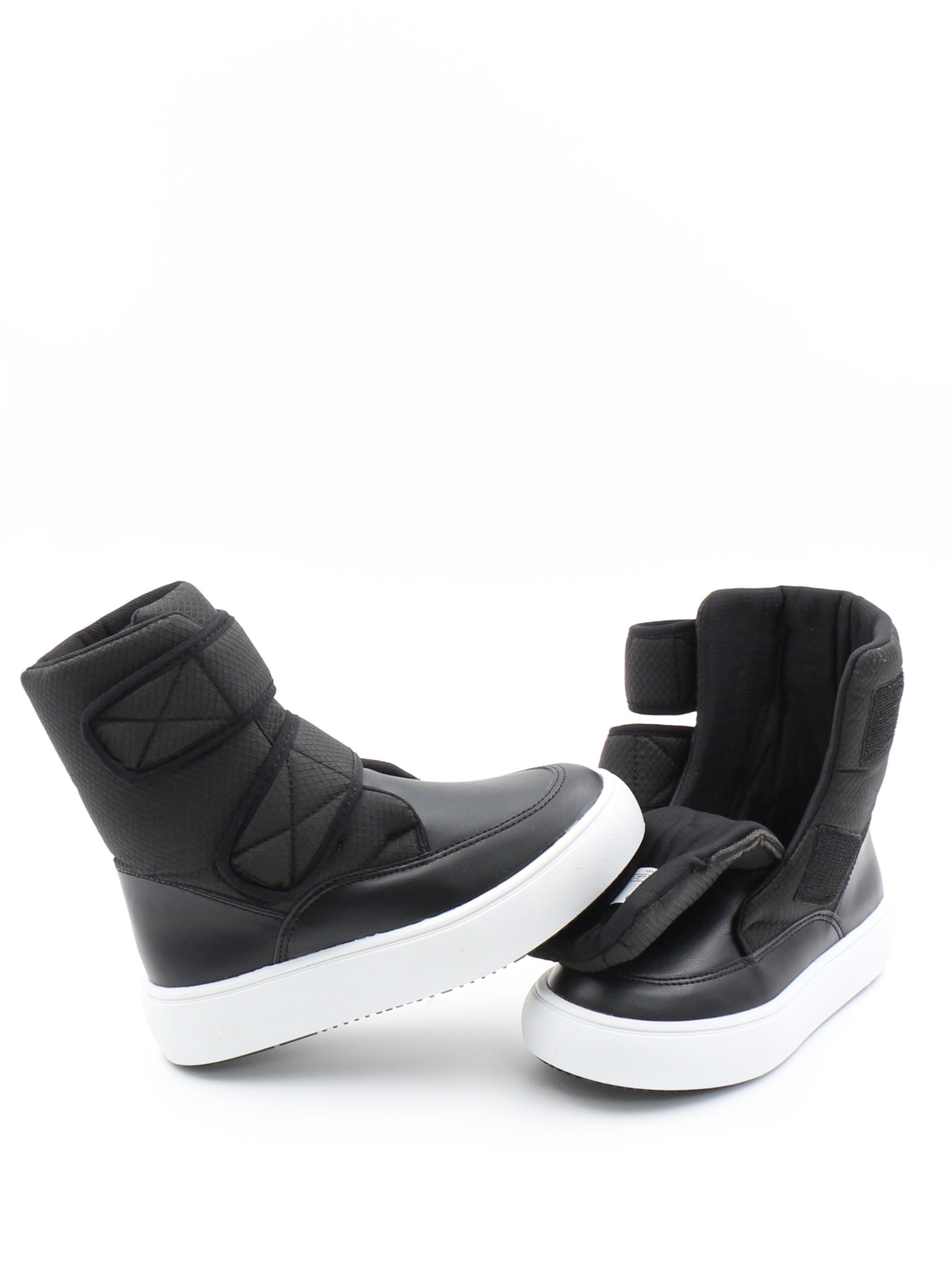 Pinokyo Kongo Siyah 31-35 Cırtlı Sıcak Astar Çocuk Bot