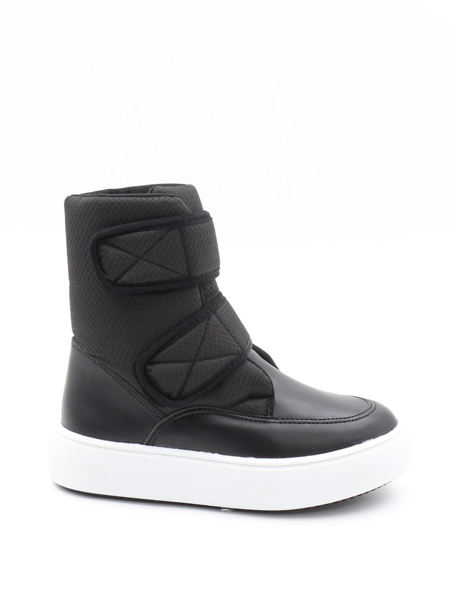 Pinokyo Kongo Siyah 31-35 Cırtlı Sıcak Astar Çocuk Bot