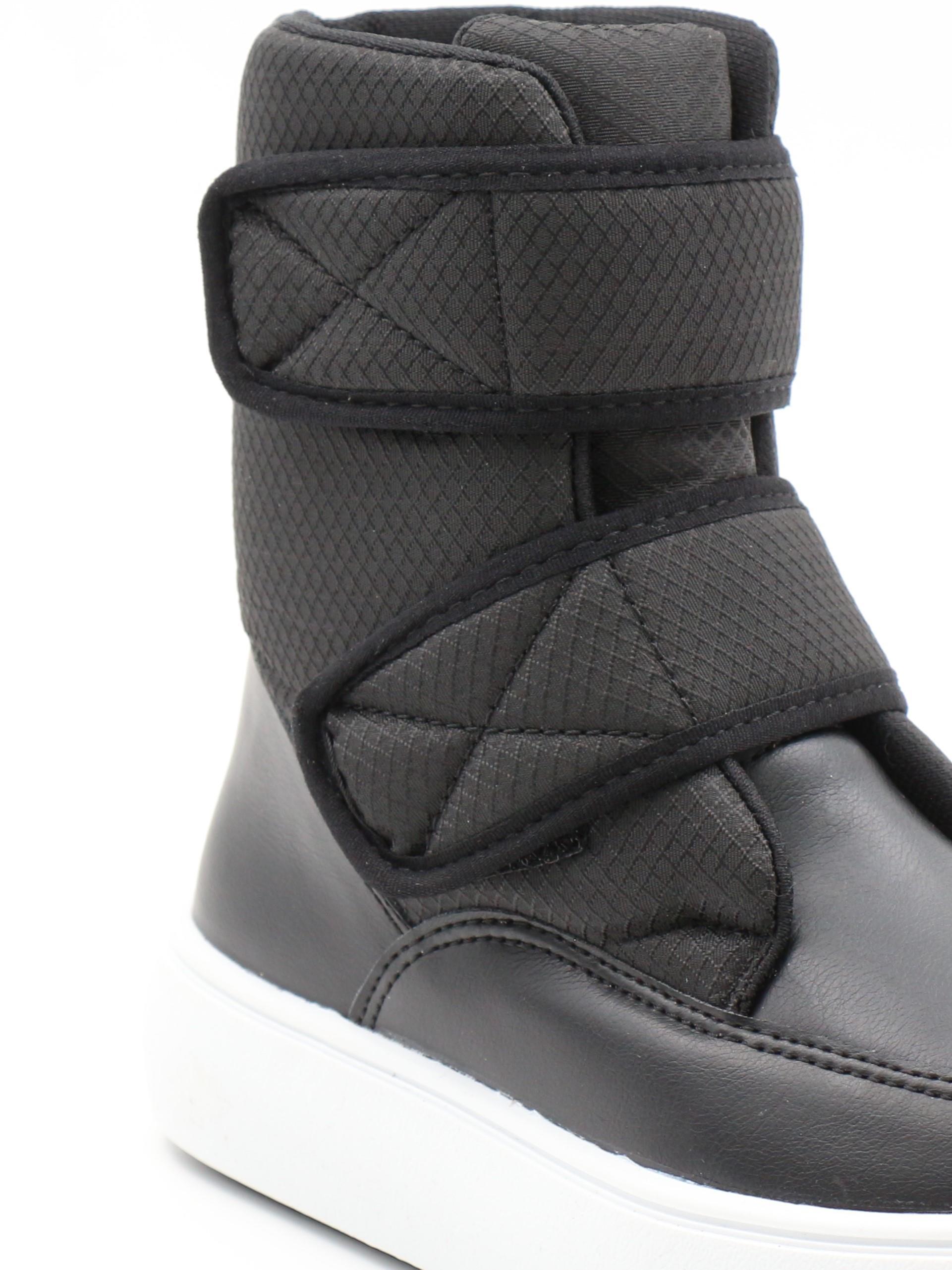 Pinokyo Kongo Siyah 31-35 Cırtlı Sıcak Astar Çocuk Bot