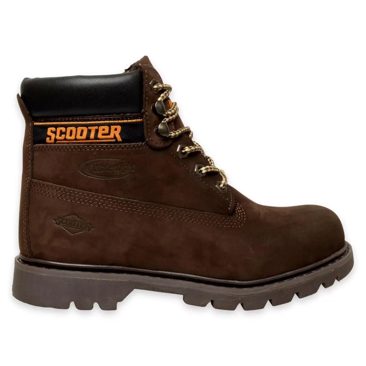 Scooter G5130NKA Kahve Nubuk Su Geçirmez Unisex Kışlık Bot