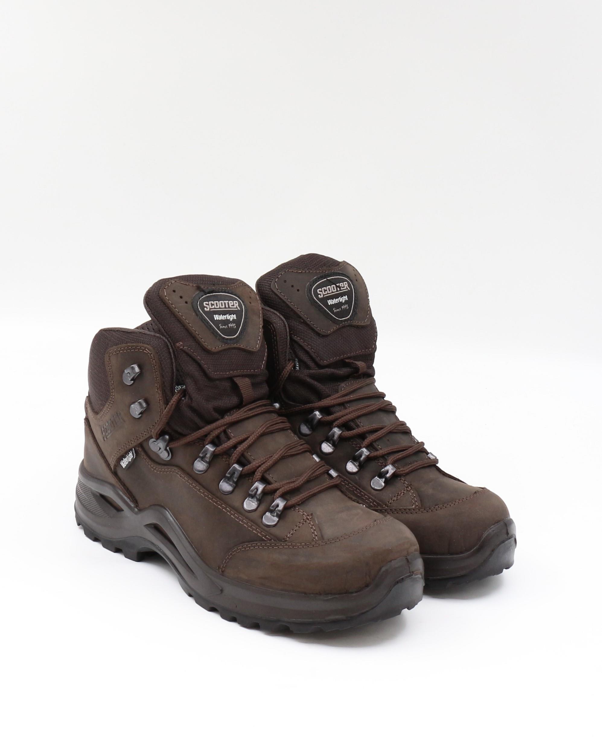 Scooter M 1219 Crazy Koyu Kahve Su Geçirmez Outdoor Erkek Bot