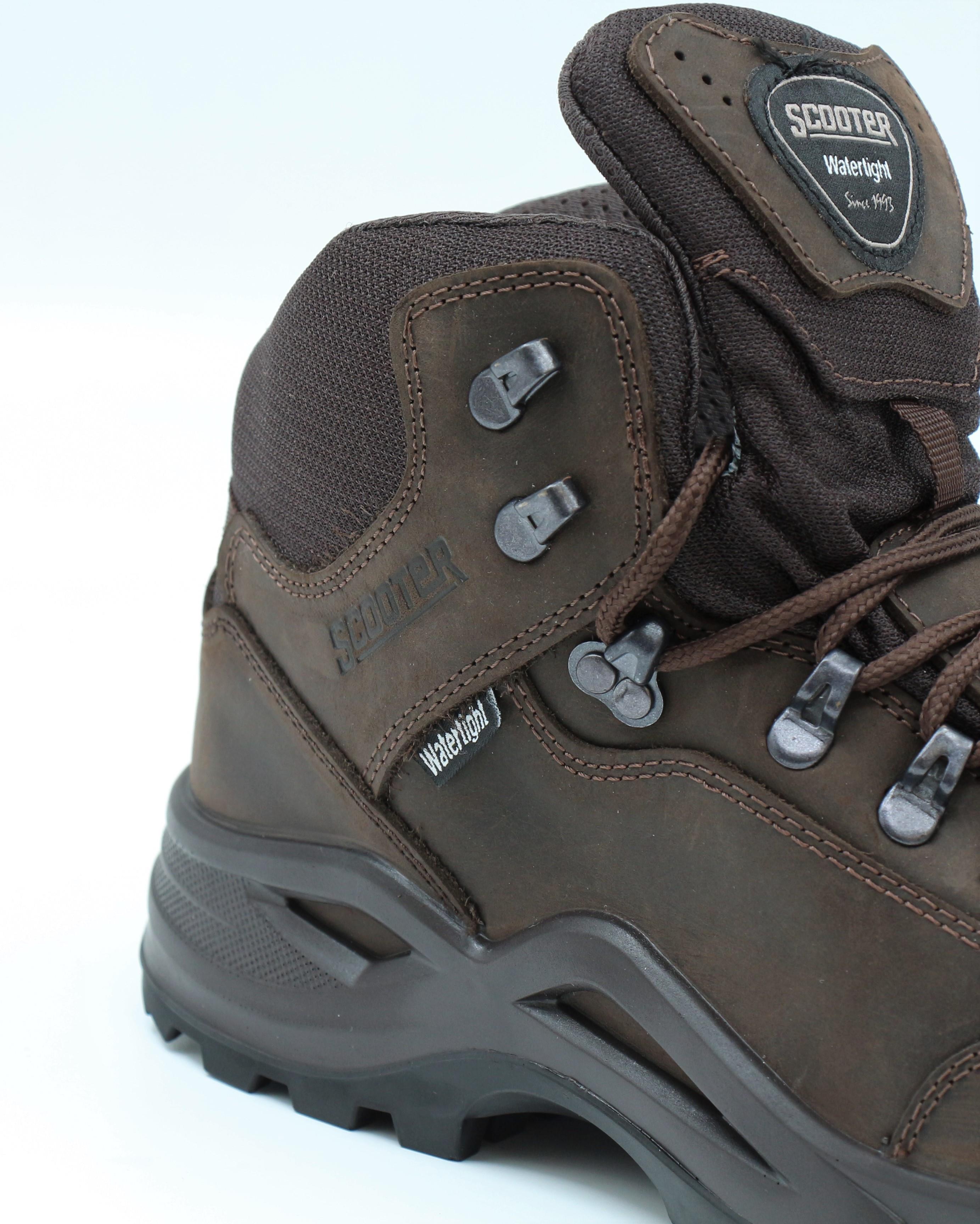 Scooter M 1219 Crazy Koyu Kahve Su Geçirmez Outdoor Erkek Bot