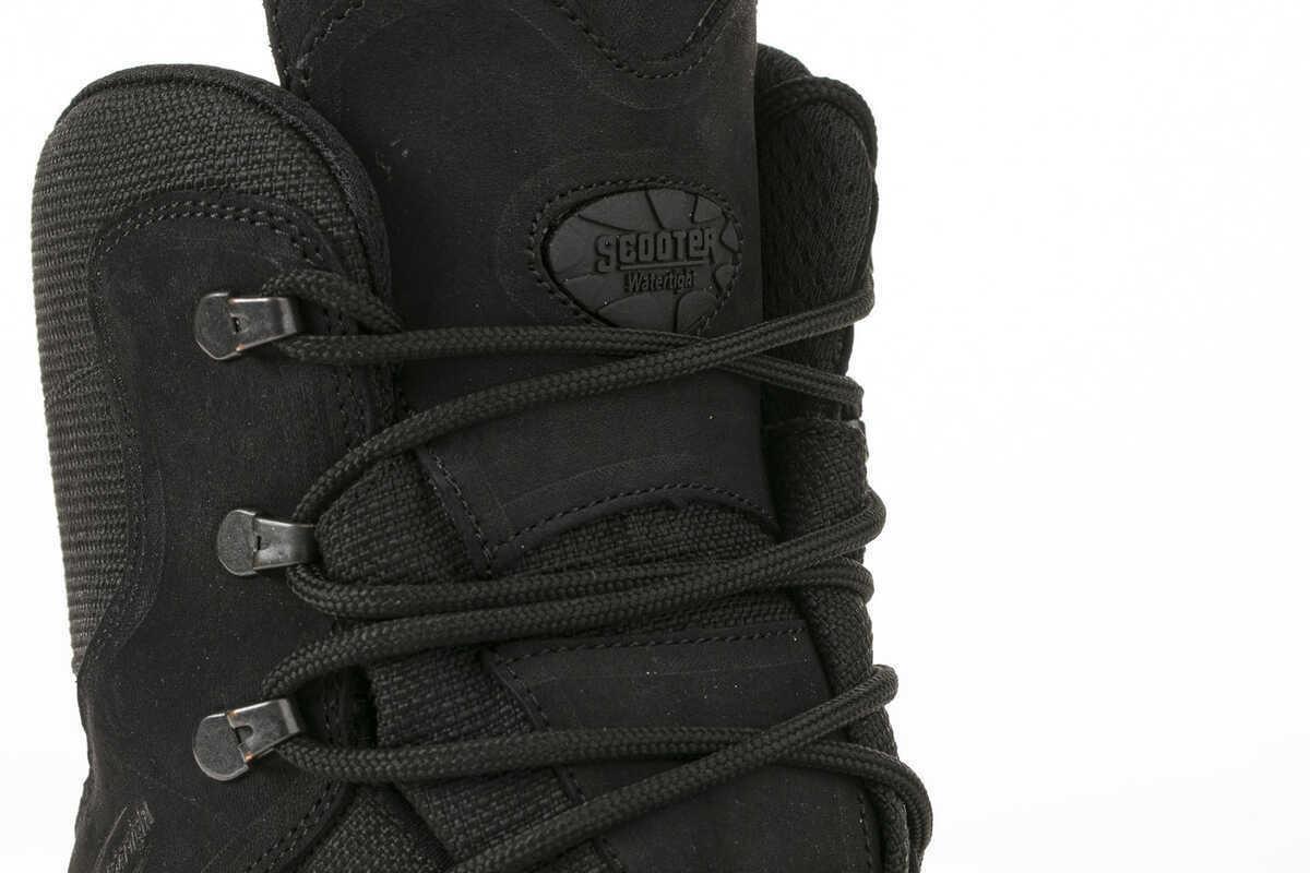 Scooter M 1490 Siyah Nubuk Su Geçirmez Erkek Askeri Bot