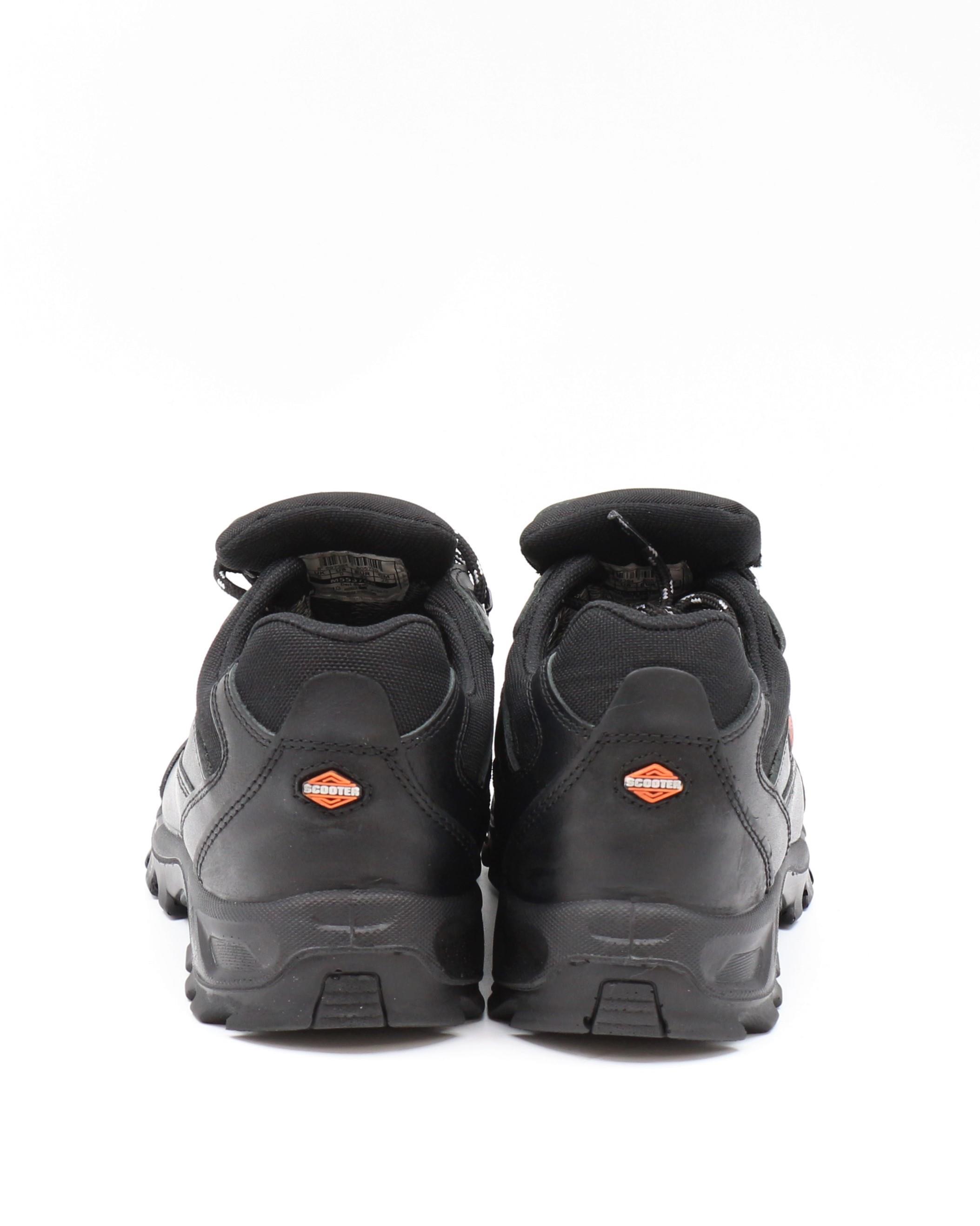 Scooter M 5537 SC Siyah Cilt Su Geçirmez Outdoor Erkek Ayakkabı