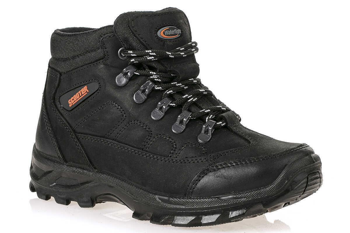 Scooter M 5538 CS Crazy Siyah Su Geçirmez Outdoor Erkek Bot