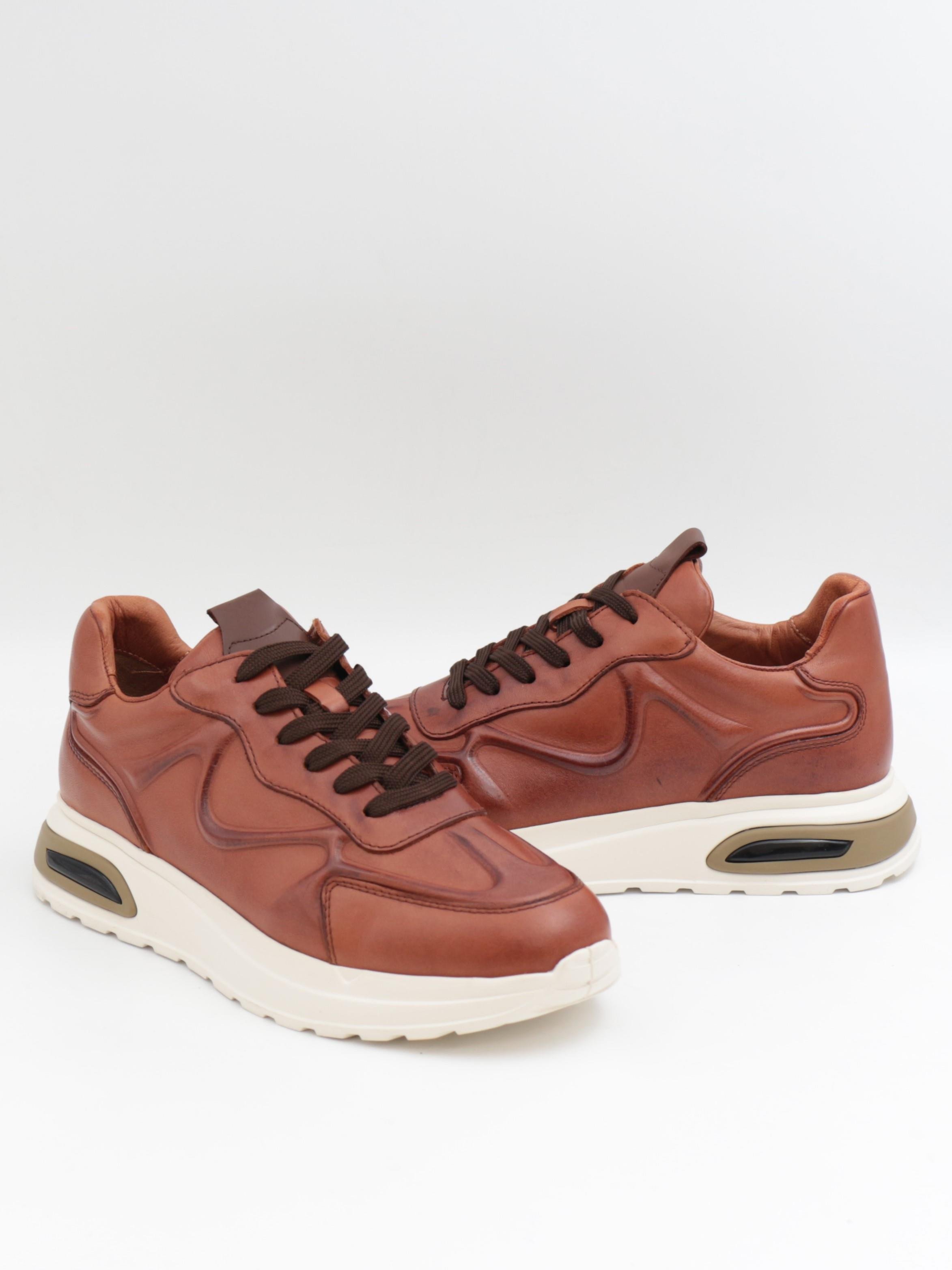 Togga 2356 Taba Hakiki Deri Günlük Erkek Sneakers