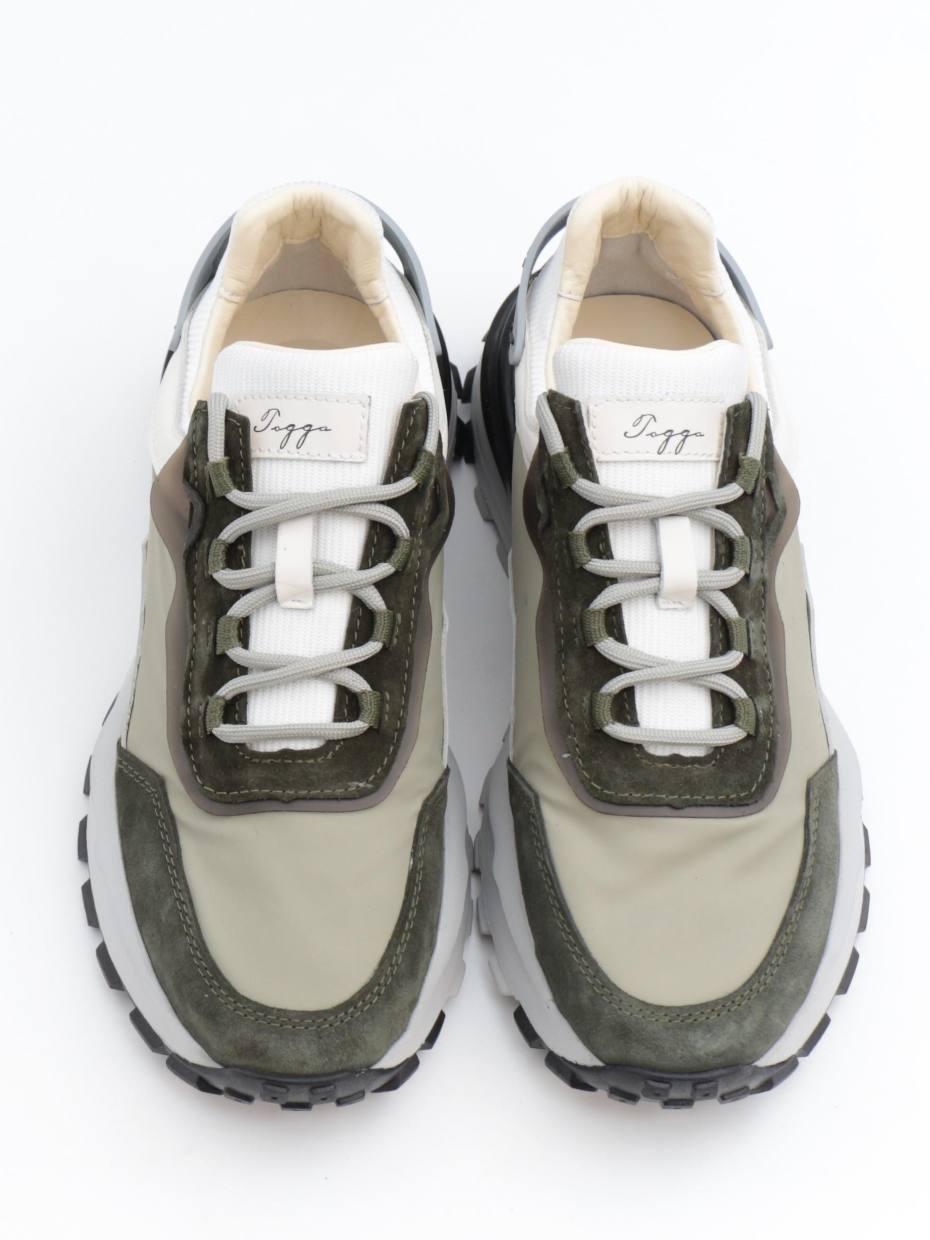Togga 2423 Yeşil Süet&Tekstil Günlük Erkek Sneakers