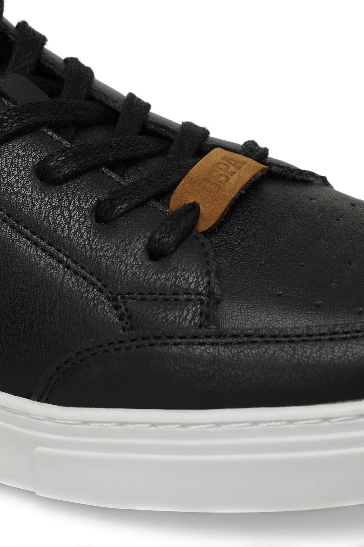 U.S. Polo Assn Noah 4FX Siyah Erkek Spor Ayakkabı