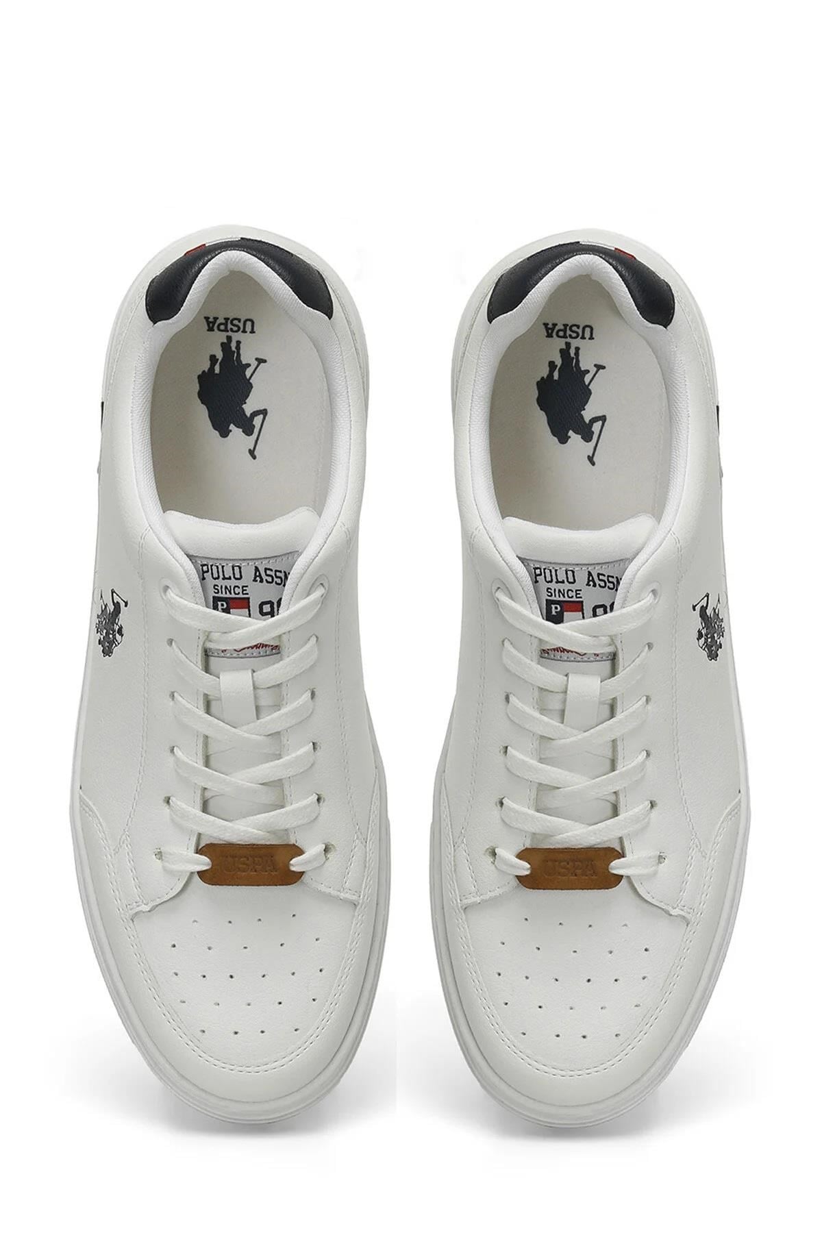U.S. Polo Assn Noah 4FX Beyaz Erkek Spor Ayakkabı