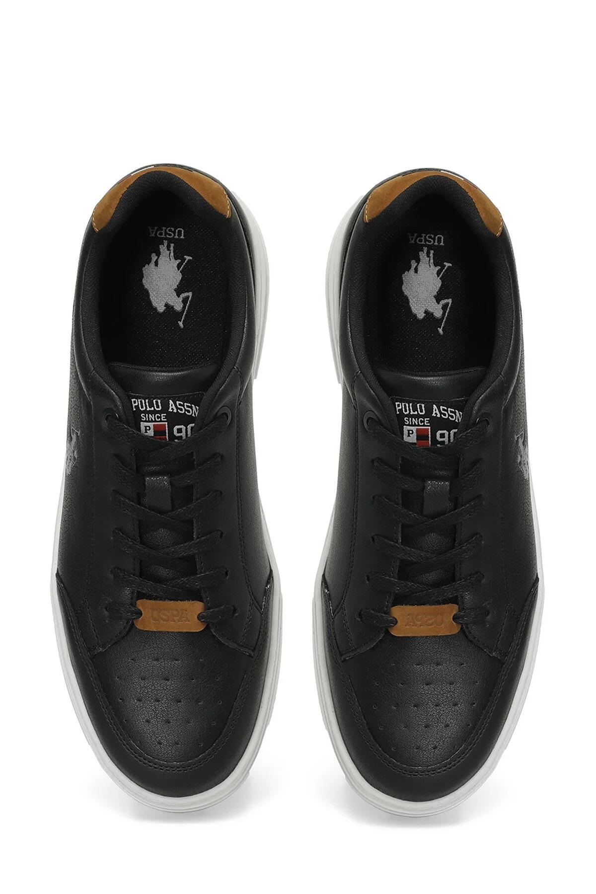 U.S. Polo Assn Noah 4FX Siyah Erkek Spor Ayakkabı