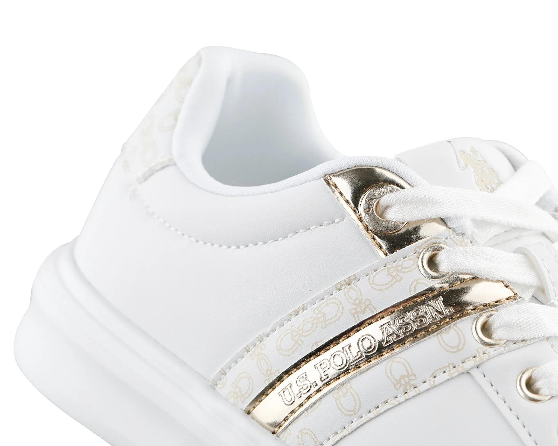 U.S. Polo Assn Lesli WMN 4FX Beyaz Kadın Spor Ayakkabı