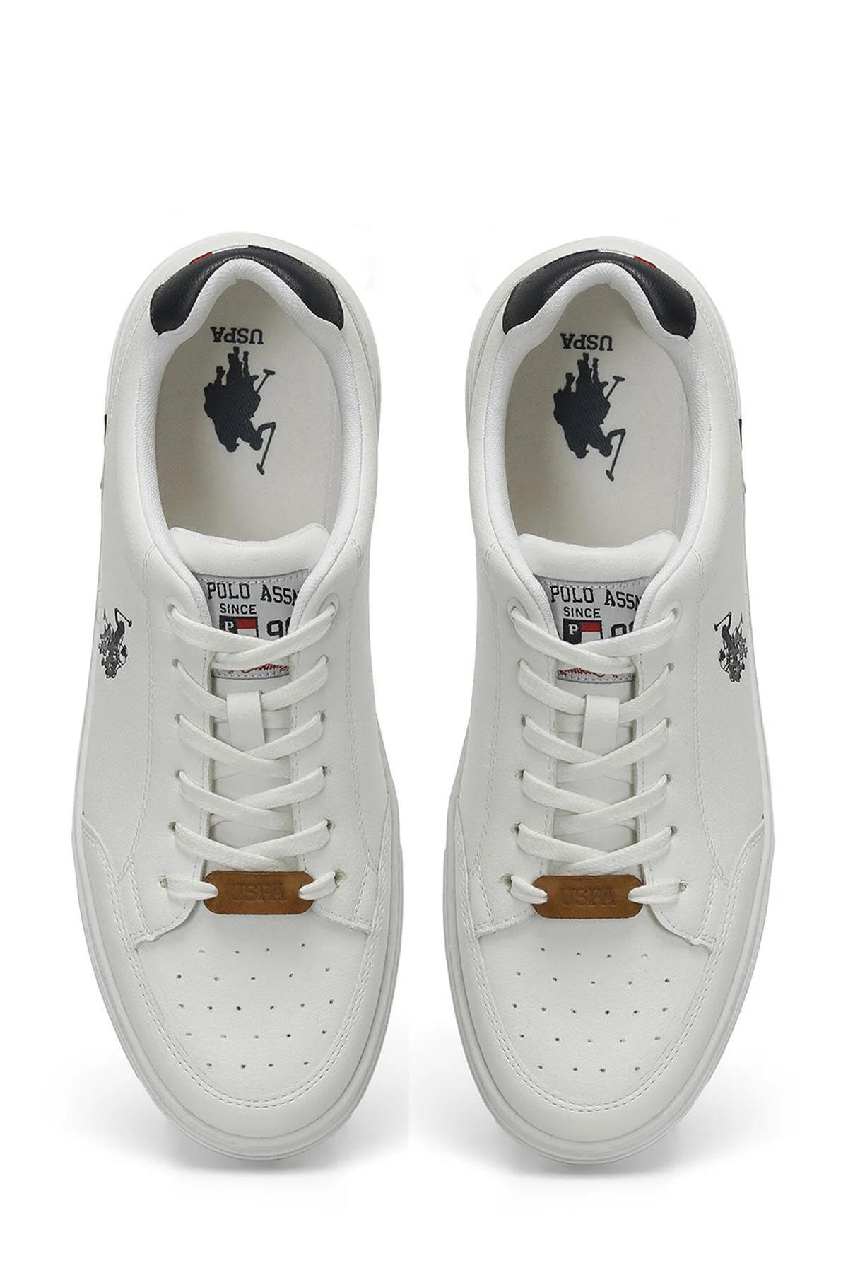 U.S. Polo Assn Noah 4FX Beyaz Erkek Spor Ayakkabı