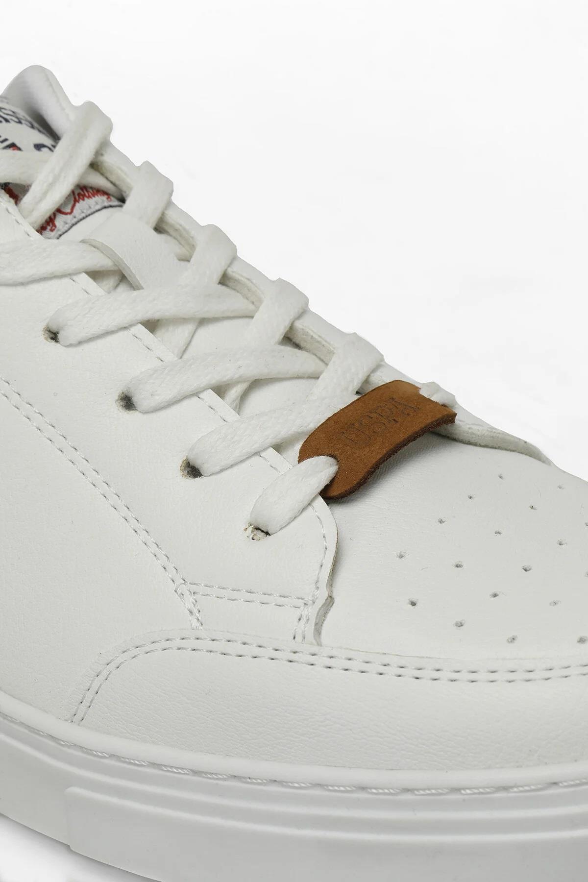 U.S. Polo Assn Noah 4FX Beyaz Erkek Spor Ayakkabı