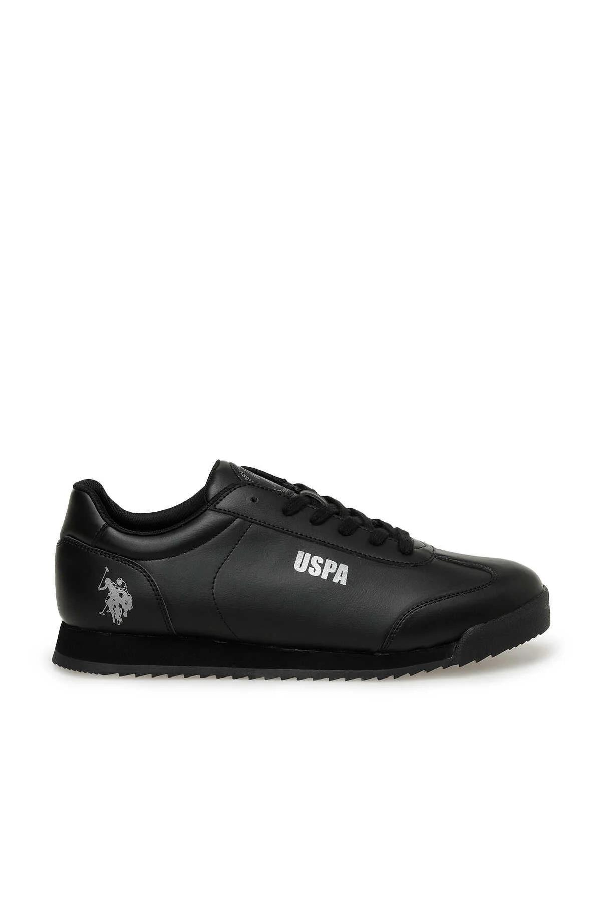 U.S. Polo Assn Deep 3Pr Siyah Erkek Spor Ayakkabı