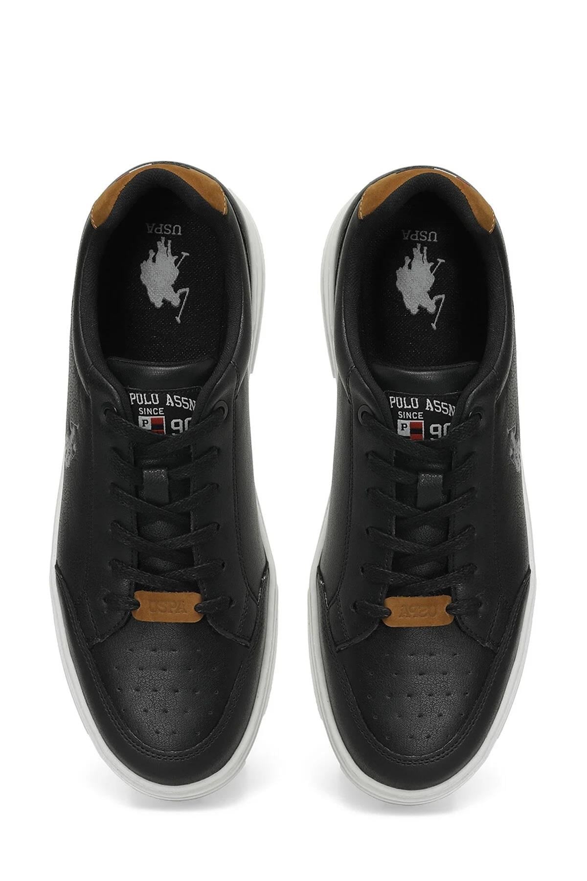 U.S. Polo Assn Noah 4FX Siyah Erkek Spor Ayakkabı
