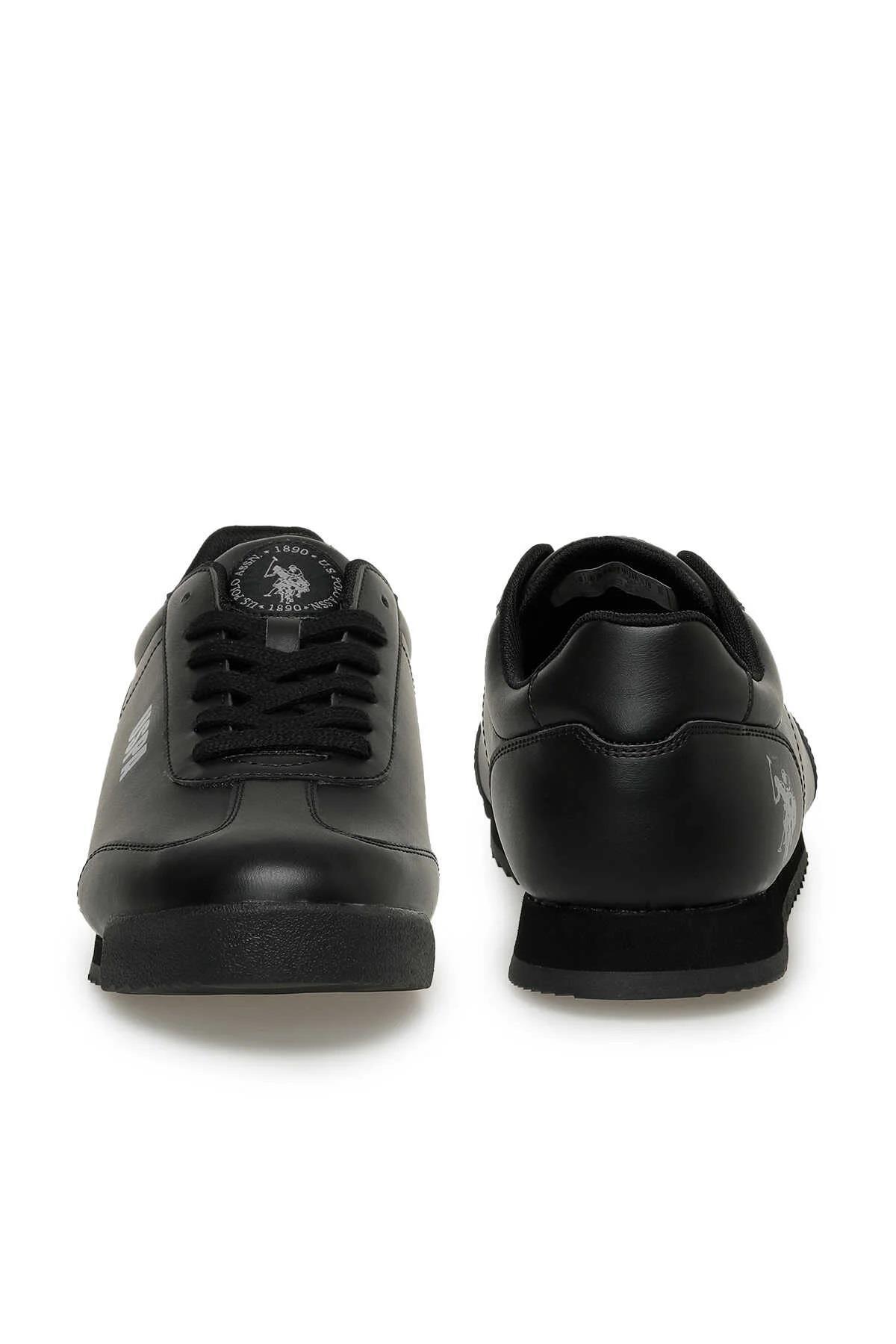U.S. Polo Assn Deep 3Pr Siyah Erkek Spor Ayakkabı
