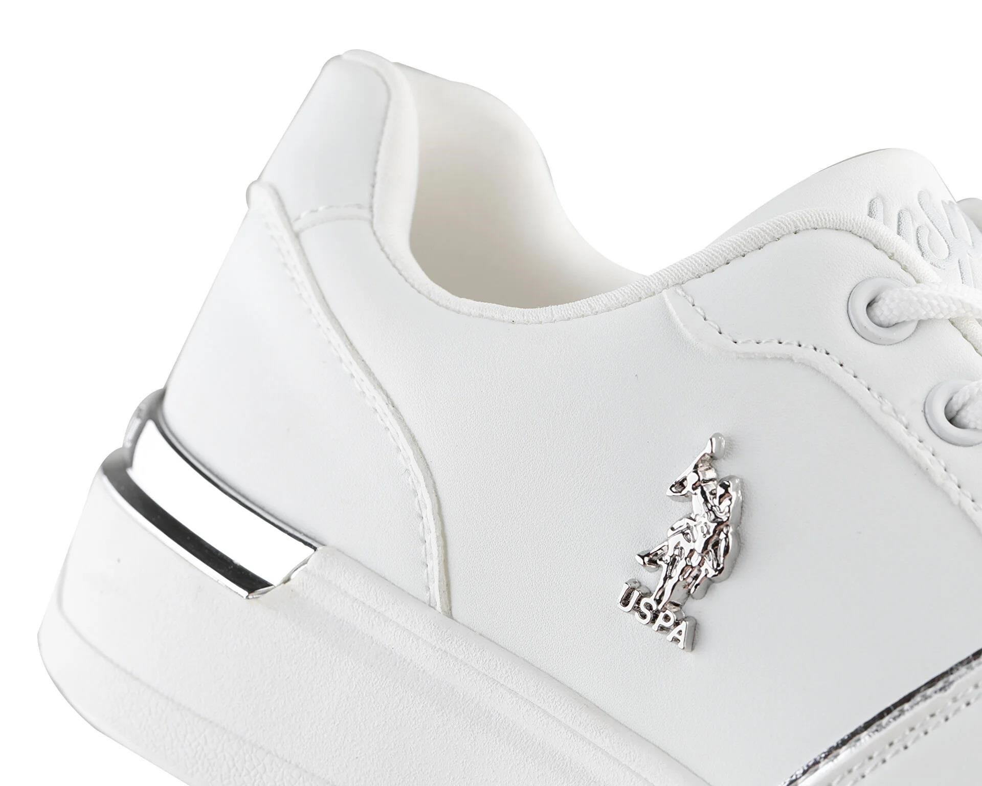 U.S. Polo Assn Alka WMN 4FX Beyaz Kadın Spor Ayakkabı