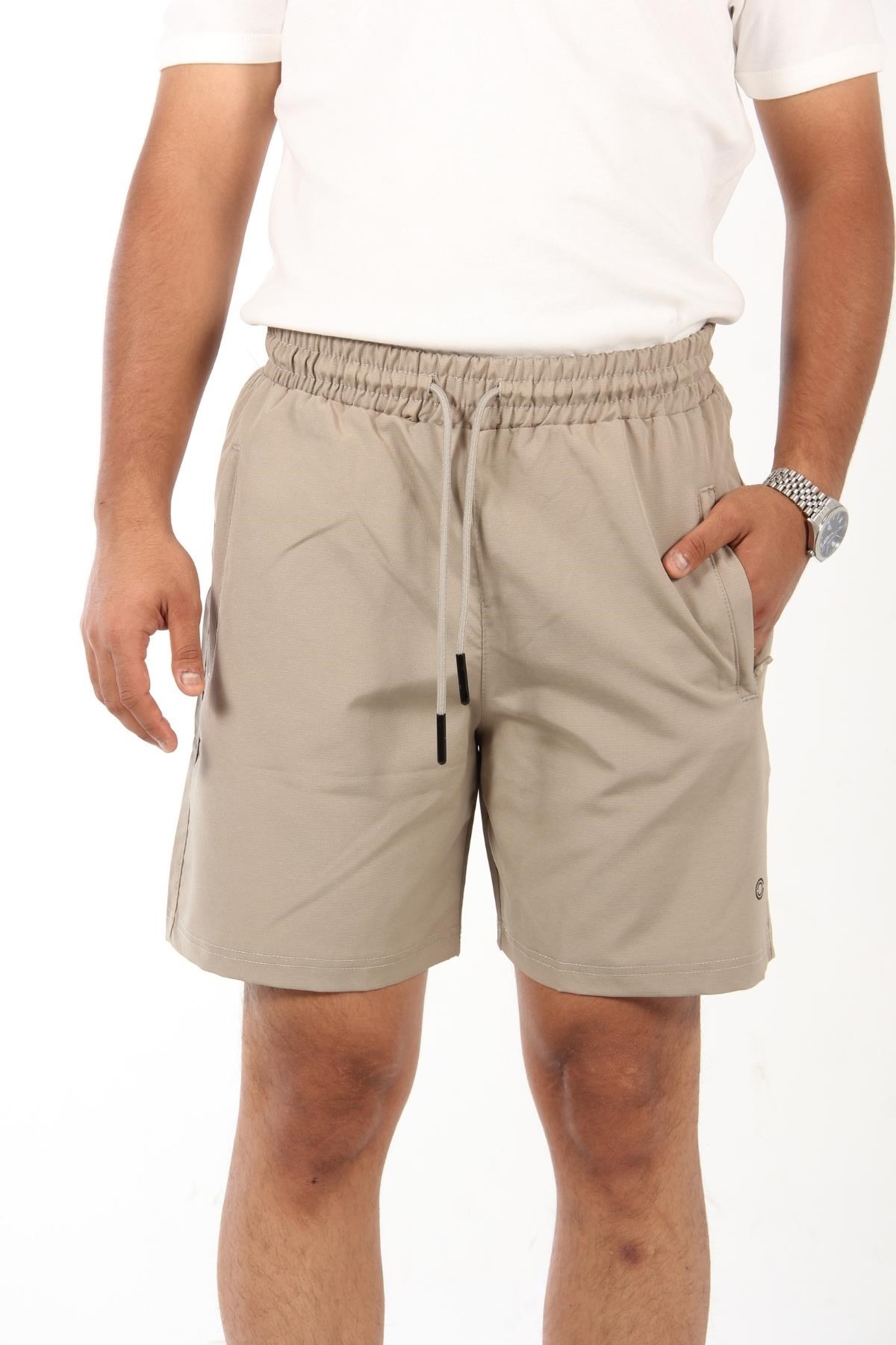 Şortmckanzie09 2 Cep Flotalı Laçin Baskı Şortkadınerkek