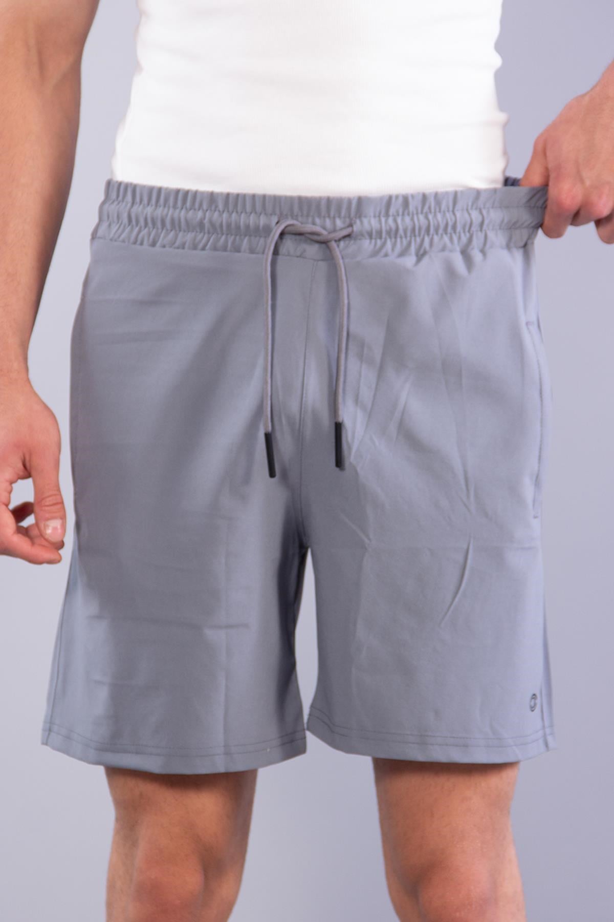 Şortmckanzie09 2 Cep Flotalı Laçin Baskı Şortkadınerkek
