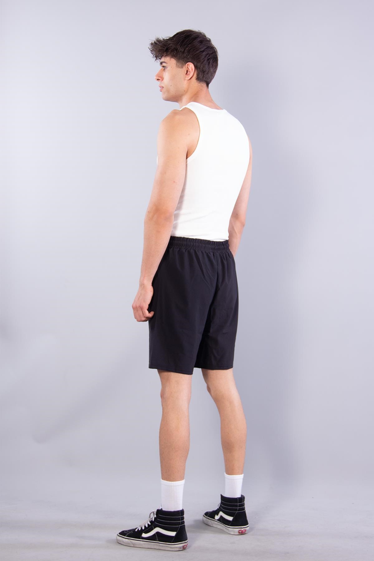 Şortmckanzie09 2 Cep Flotalı Laçin Baskı Şortkadınerkek