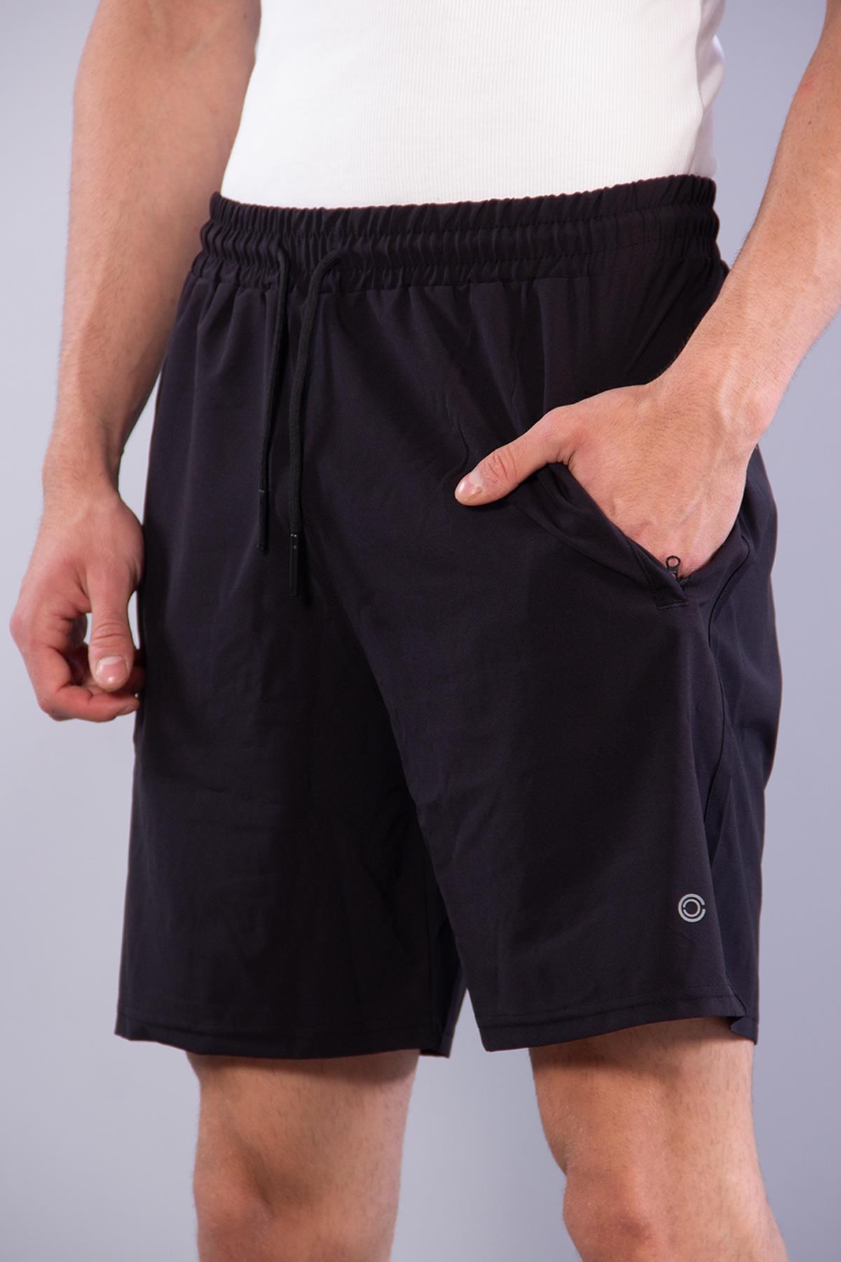 Şortmckanzie09 2 Cep Flotalı Laçin Baskı Şortkadınerkek