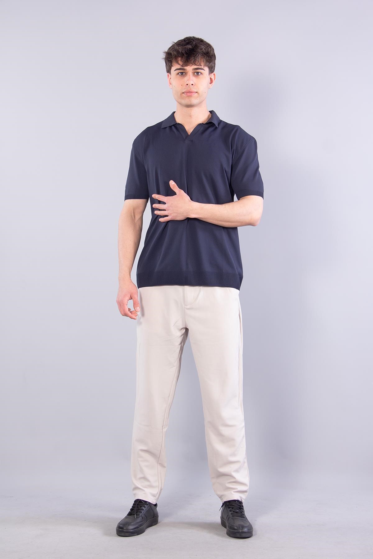 T-shirtmckanzie10025 Polo Yaka Triko T-shirtkadınerkek