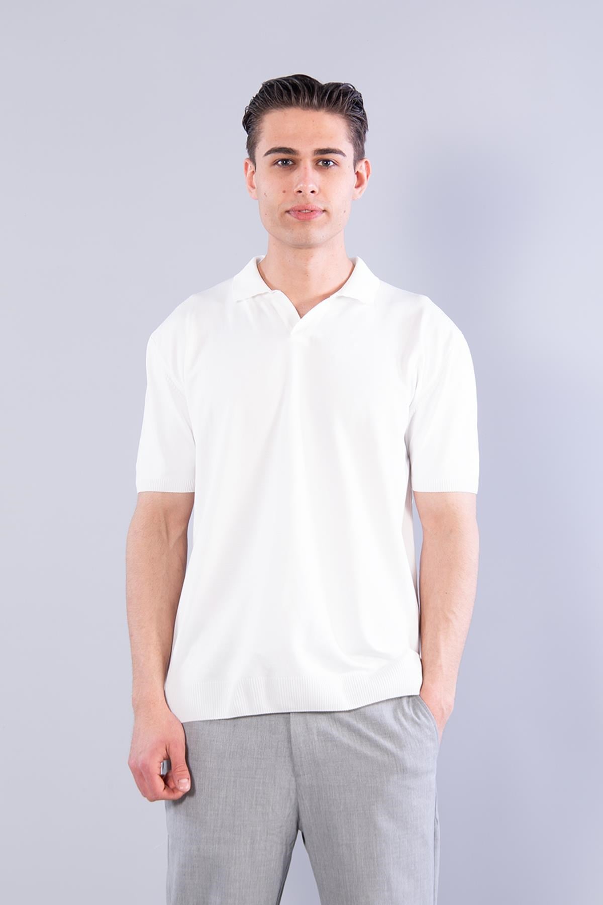 T-shirtmckanzie10025 Polo Yaka Triko T-shirtkadınerkek