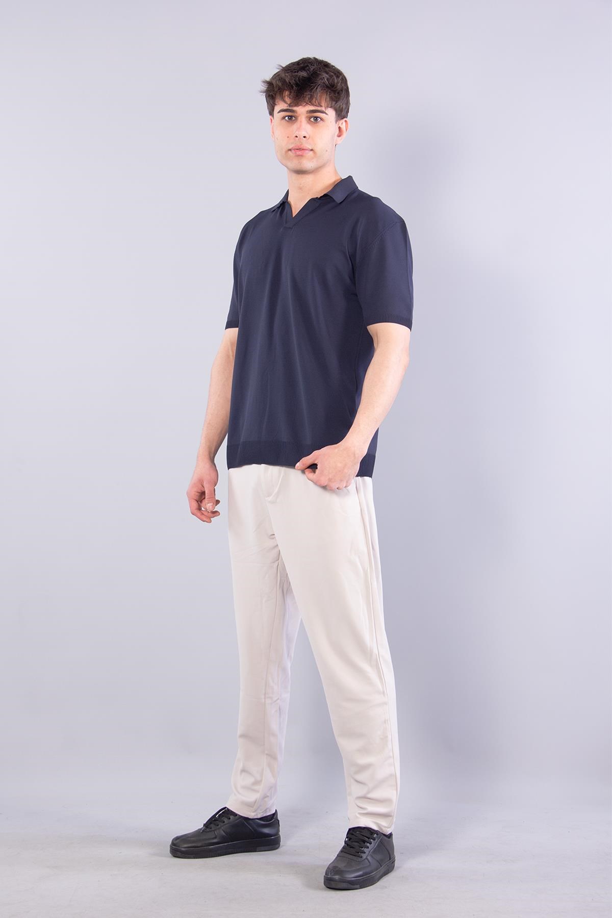 T-shirtmckanzie10025 Polo Yaka Triko T-shirtkadınerkek