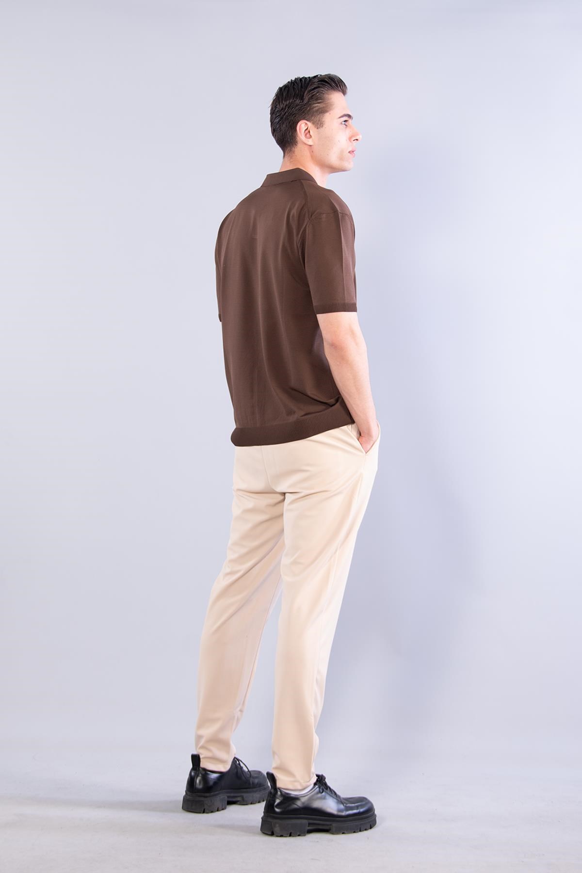 T-shirtmckanzie10025 Polo Yaka Triko T-shirtkadınerkek