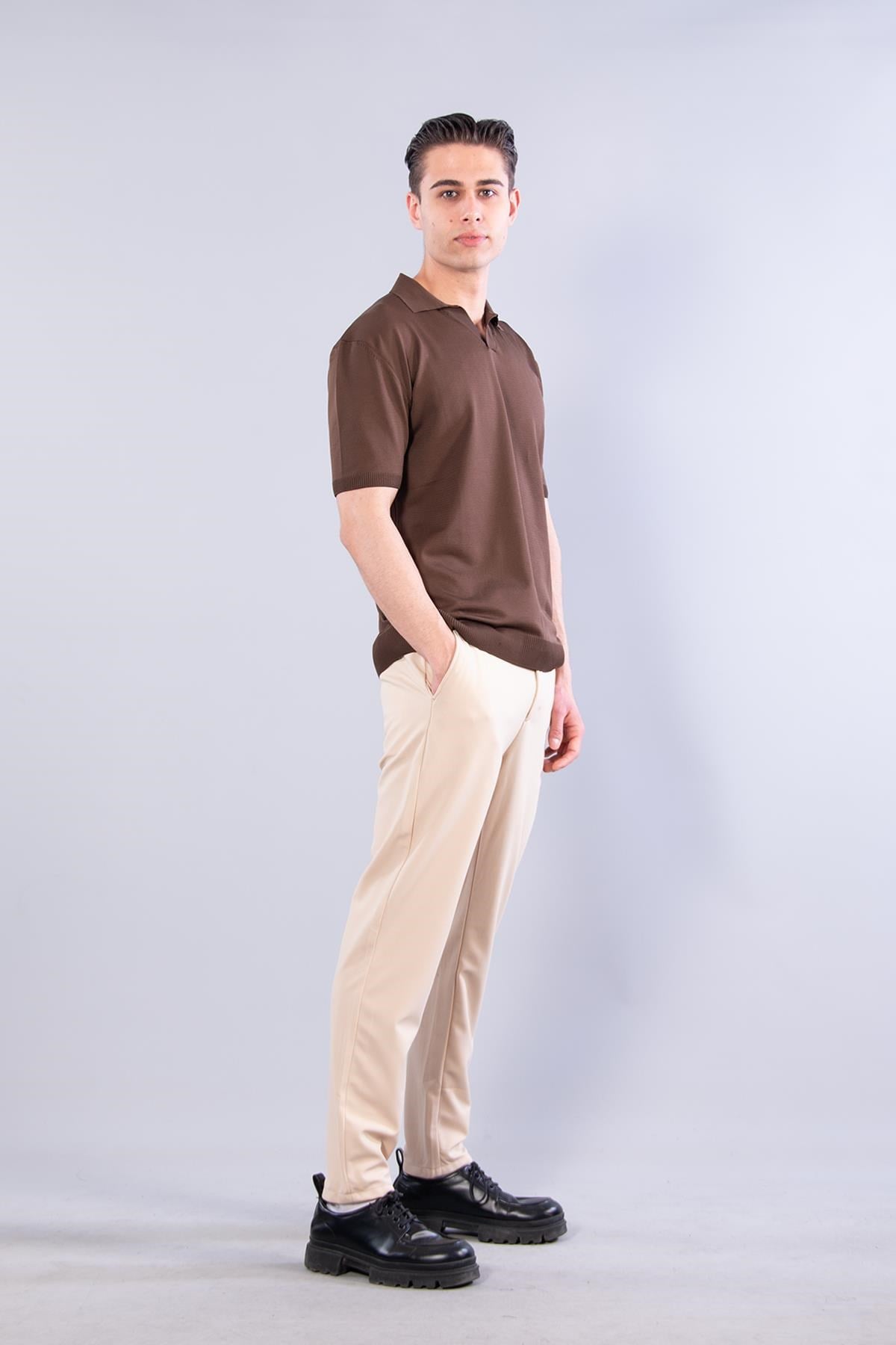 T-shirtmckanzie10025 Polo Yaka Triko T-shirtkadınerkek