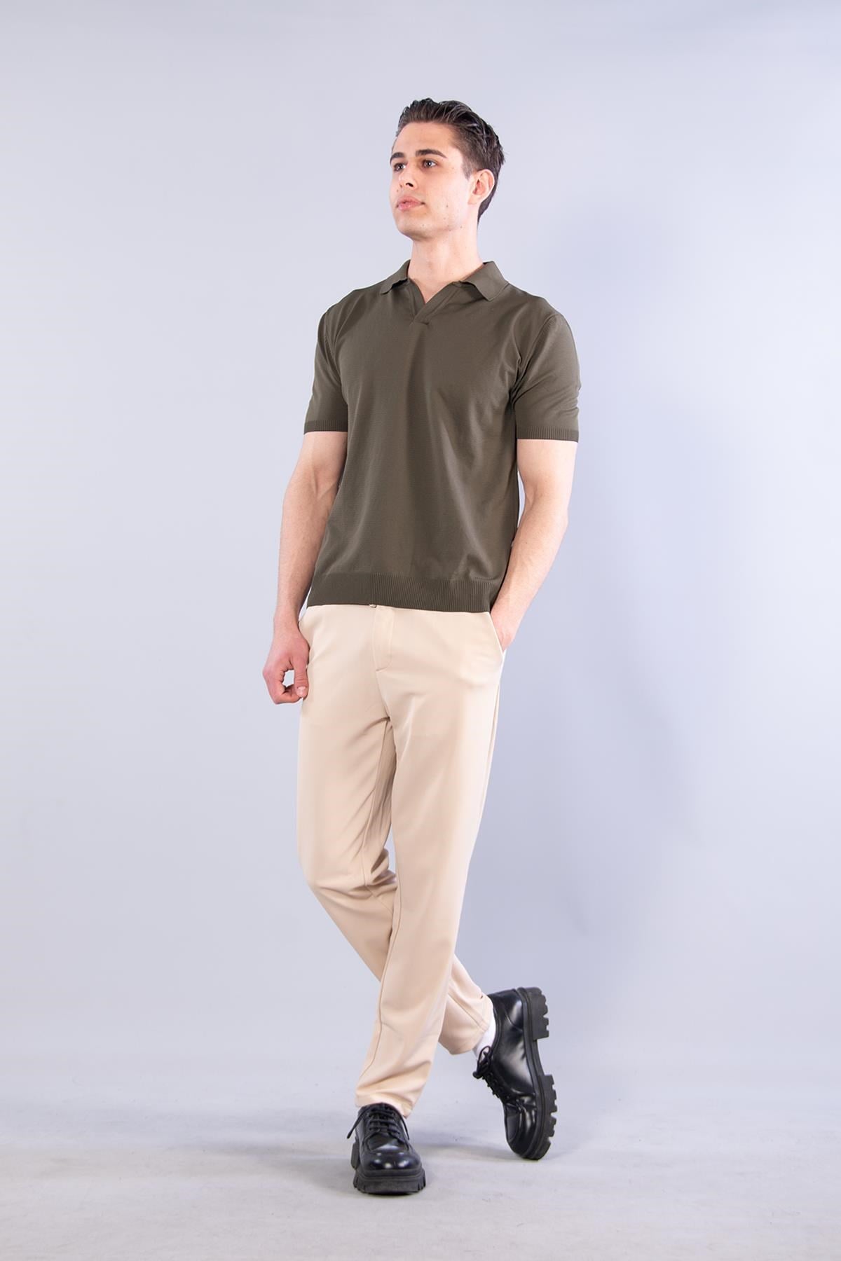 T-shirtmckanzie10025 Polo Yaka Triko T-shirtkadınerkek