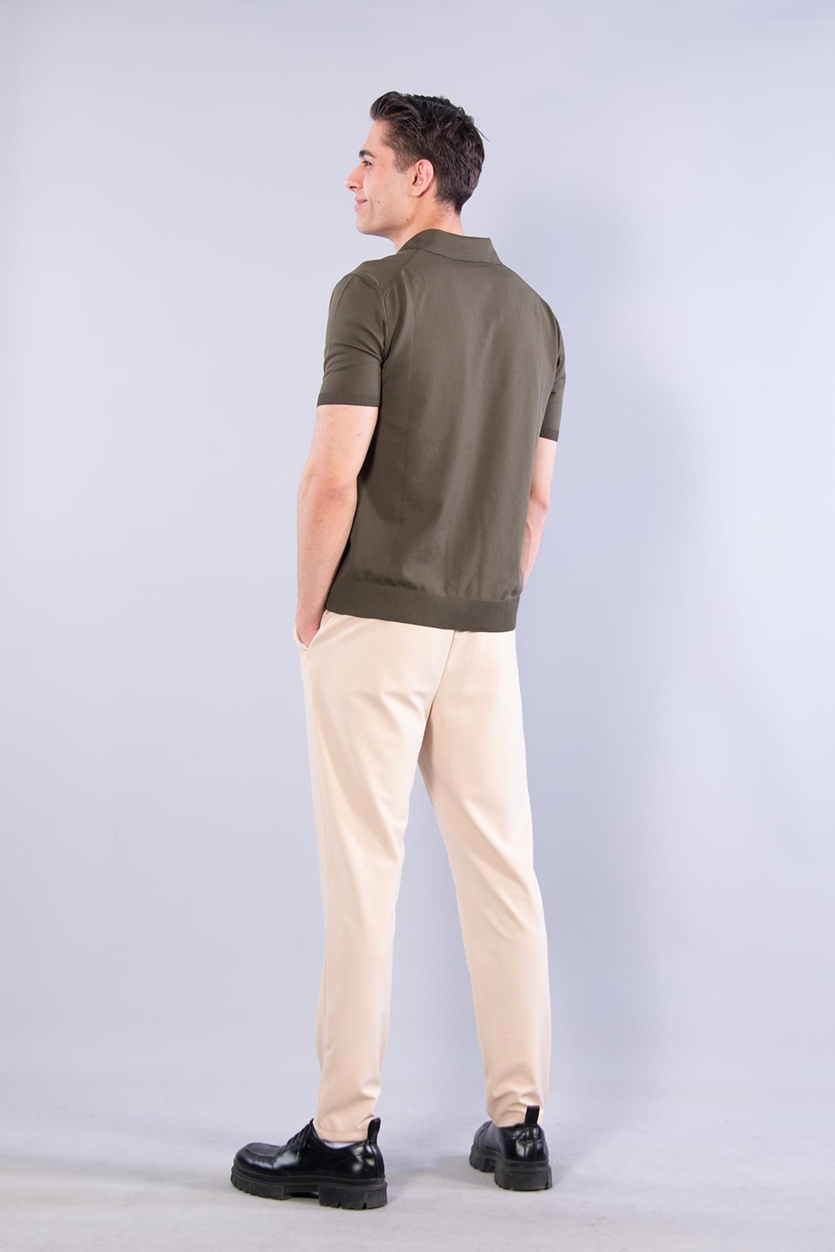 T-shirtmckanzie10025 Polo Yaka Triko T-shirtkadınerkek