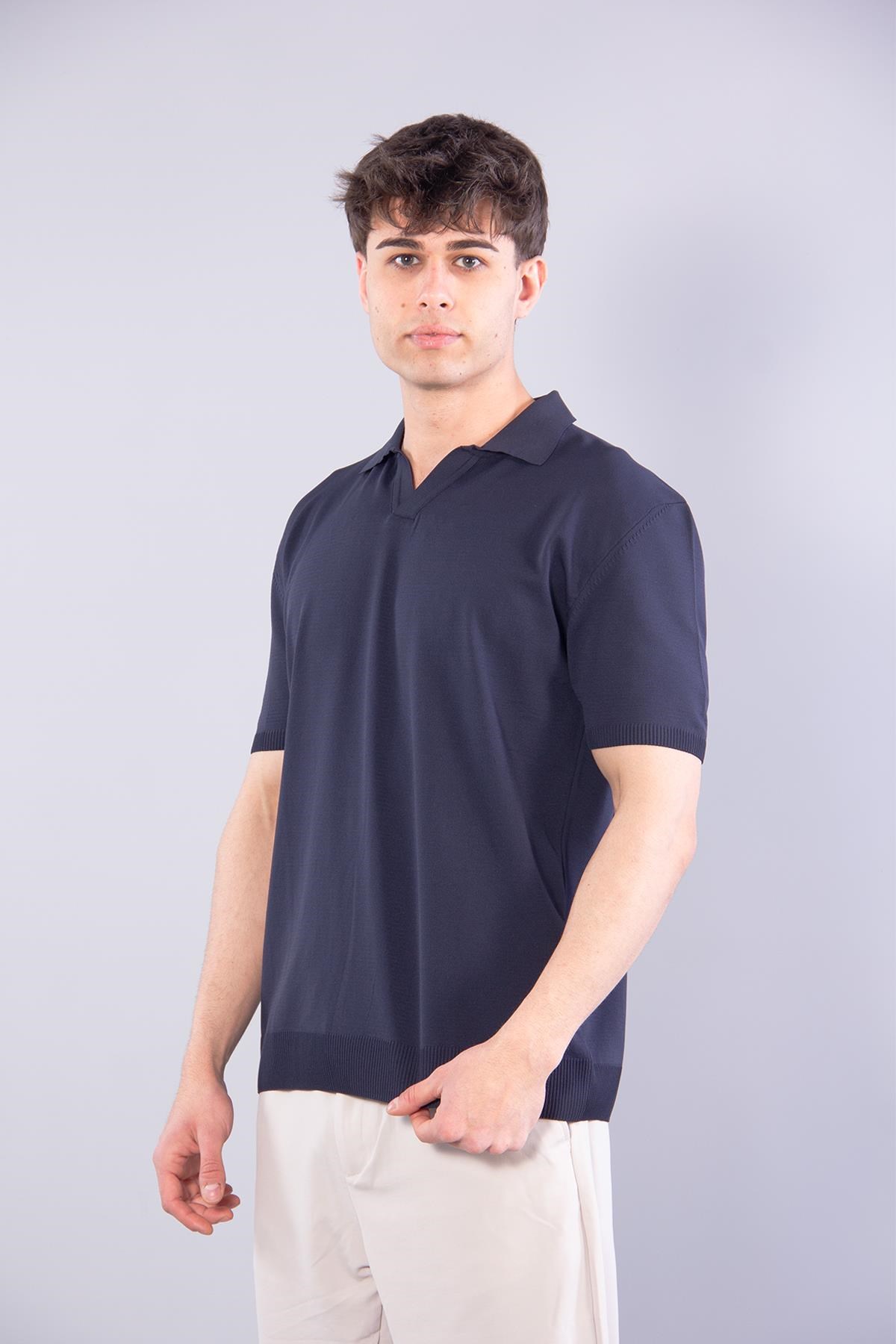 T-shirtmckanzie10025 Polo Yaka Triko T-shirtkadınerkek